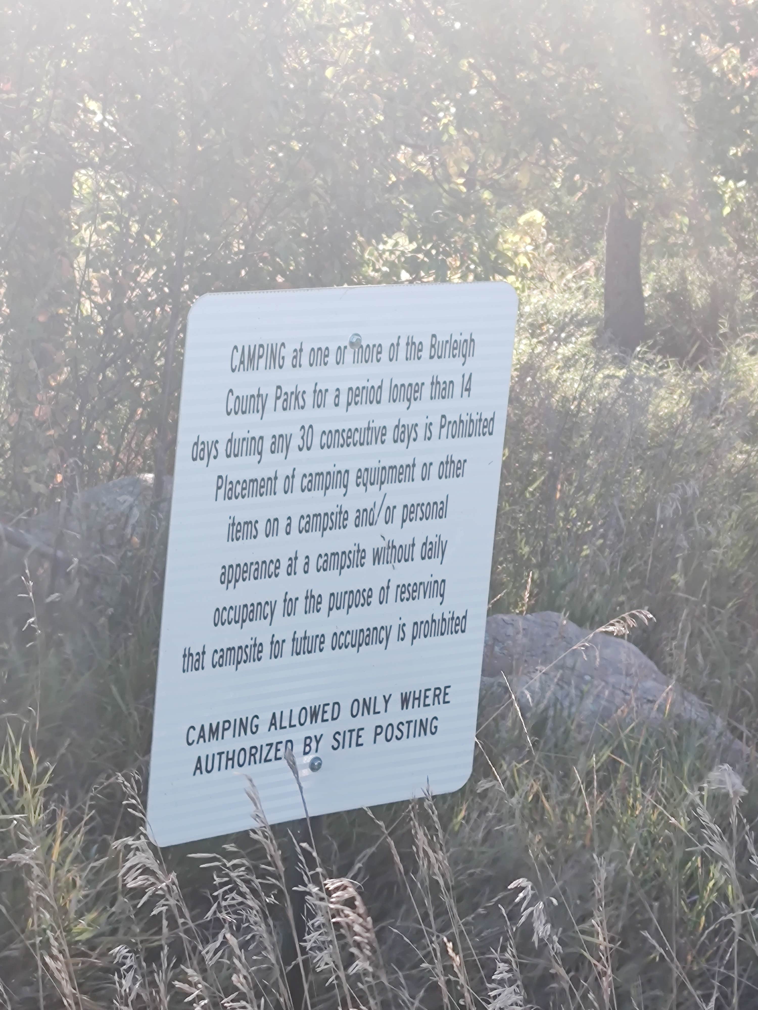 Camper-submitted photo at Mitchell Lake in North Dakota