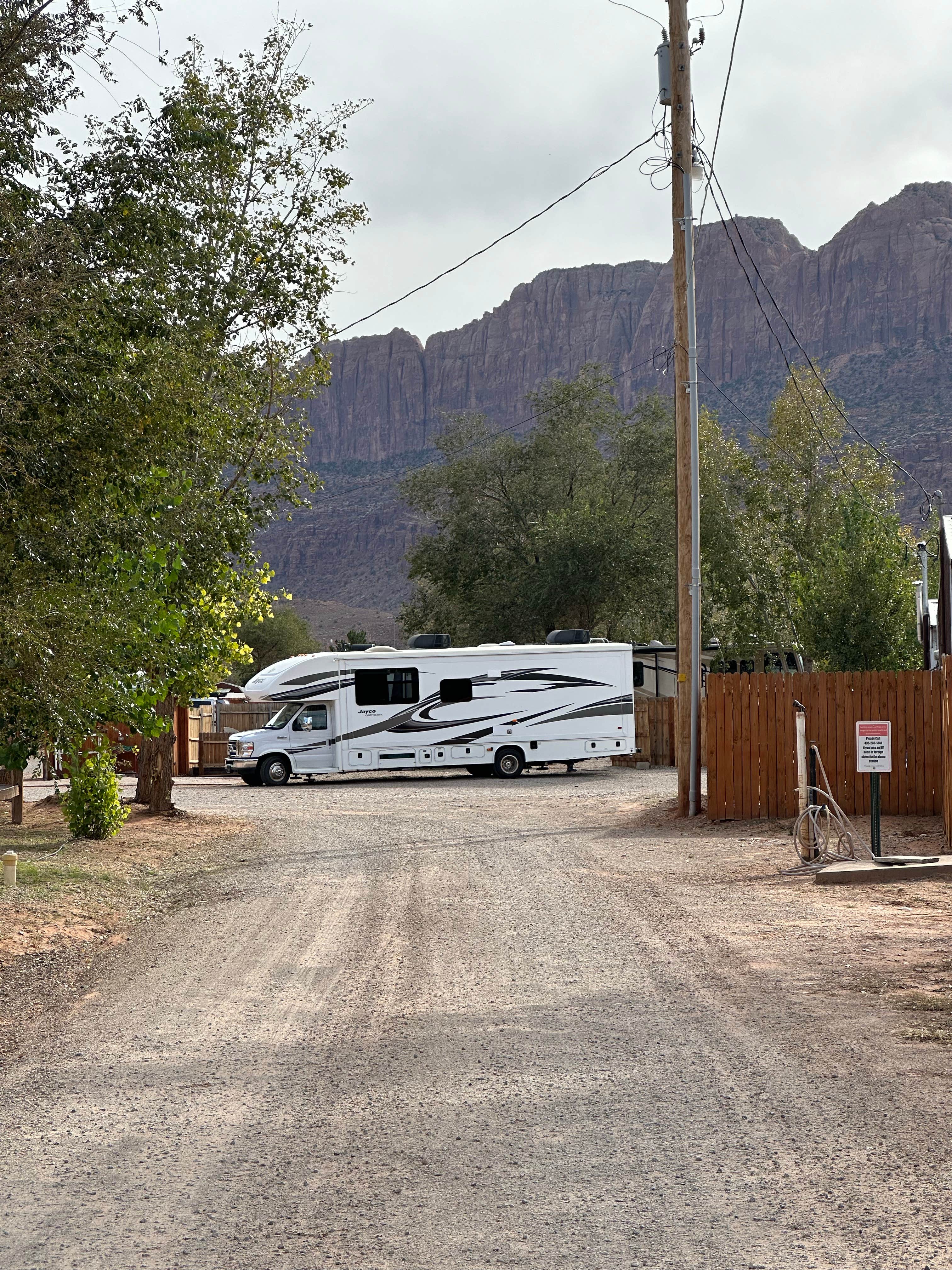 Jackie A.'s photo of rv camping at Moab Glamping and RV Resort near La Sal, UT