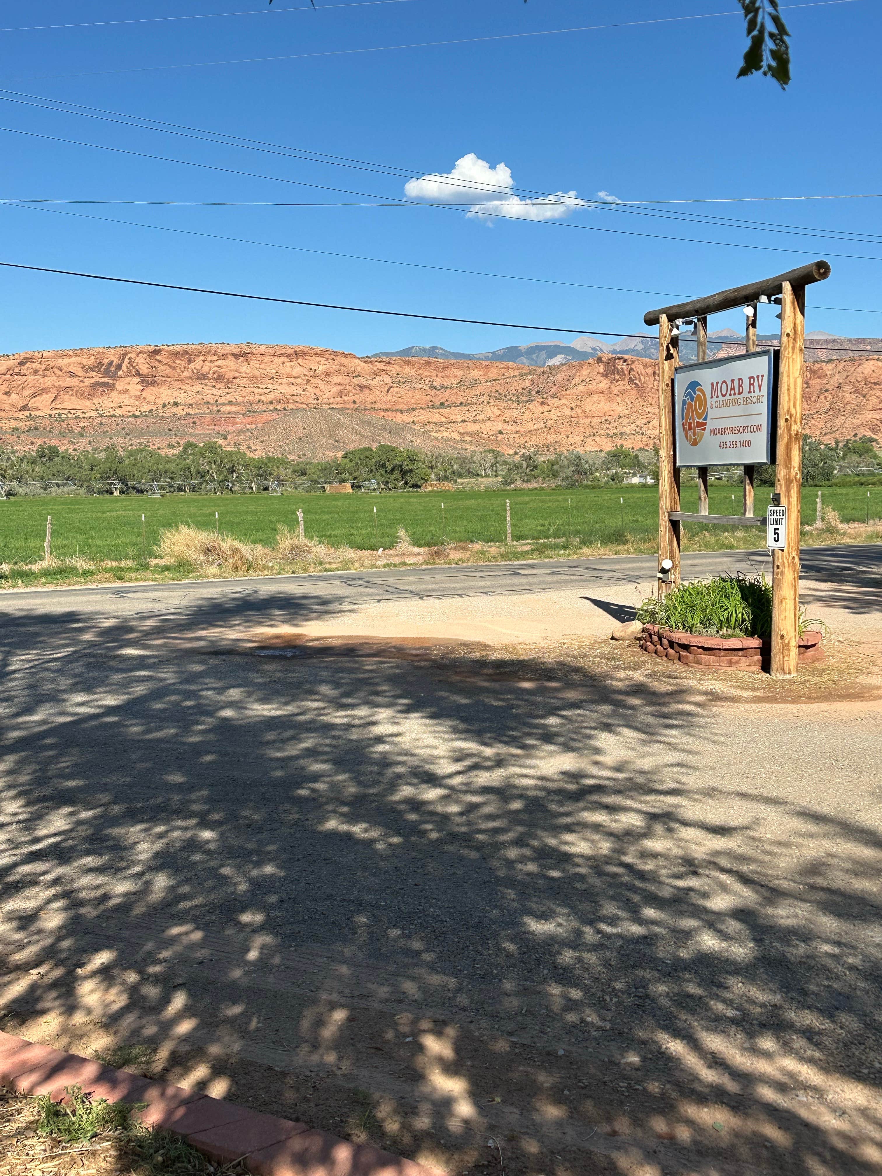 Camper submitted image from Moab Glamping and RV Resort - 2