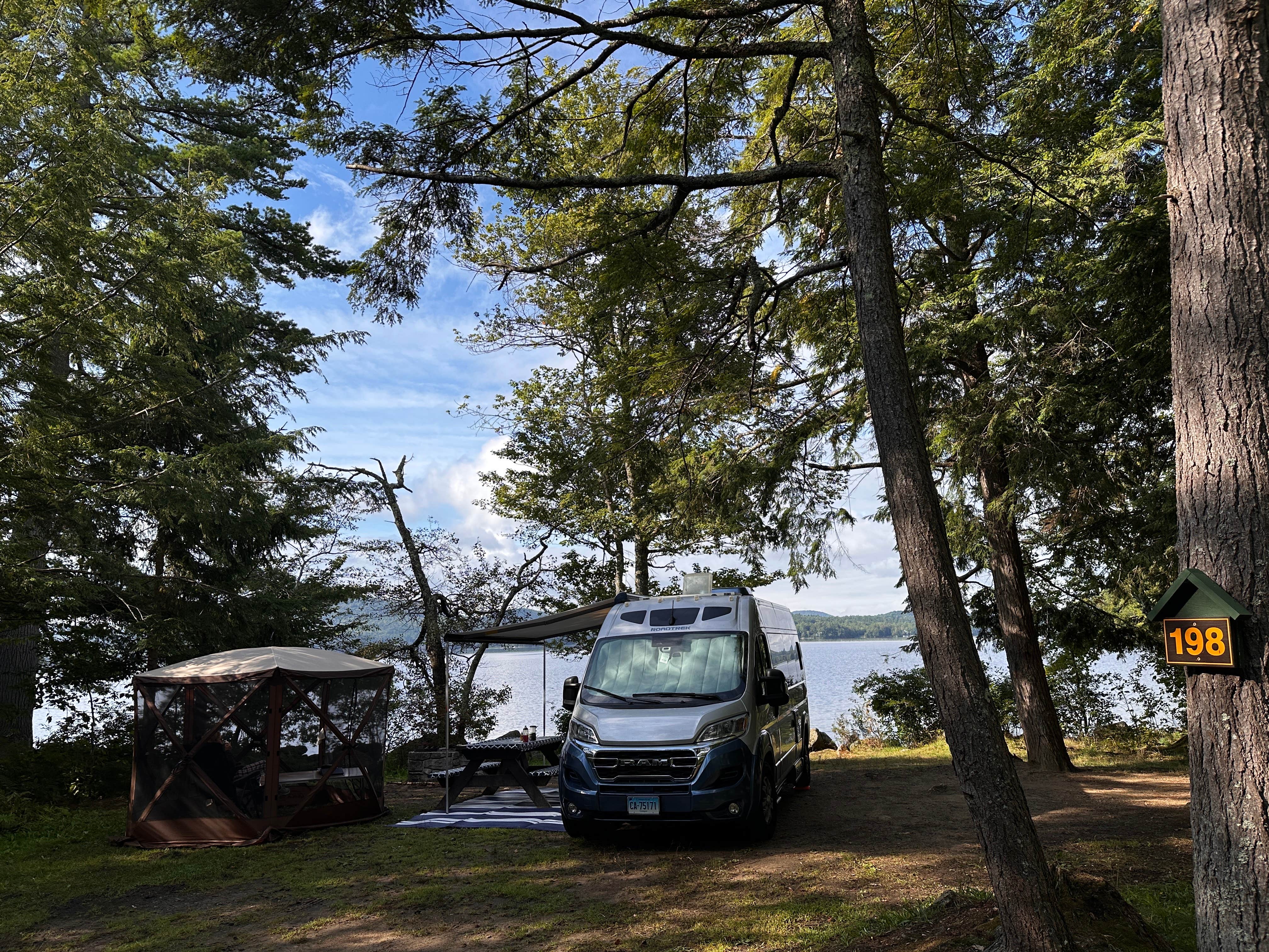 Camper-submitted photo at Moffitt Beach Campground near Thurman, NY