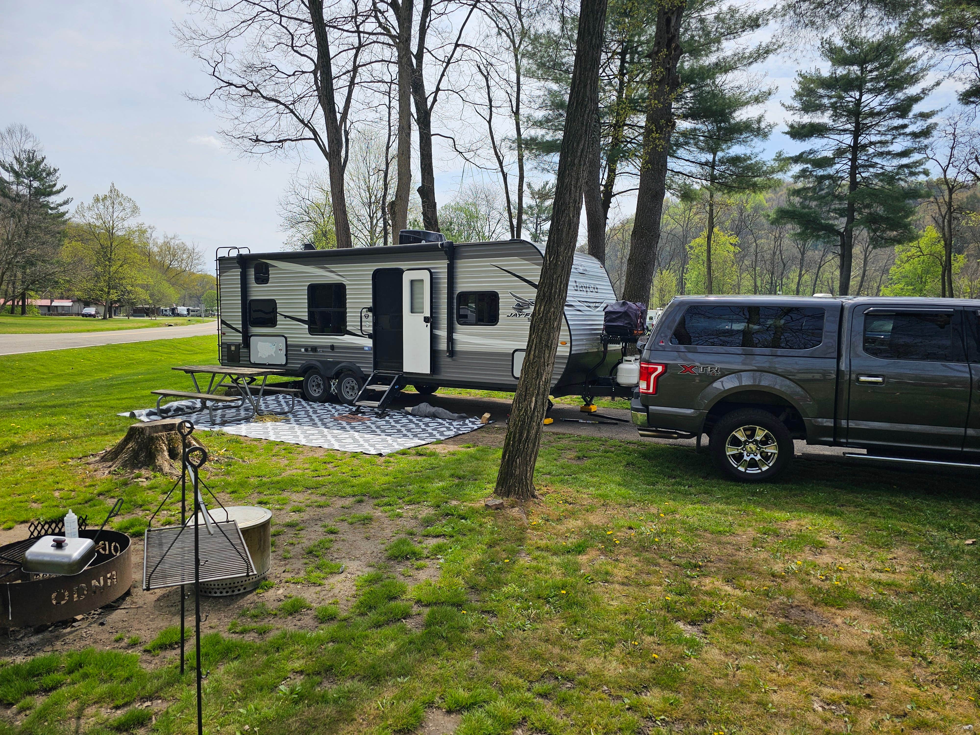 Kevin C.'s photo of rv camping at Mohican State Park Campground near Chesterville, OH