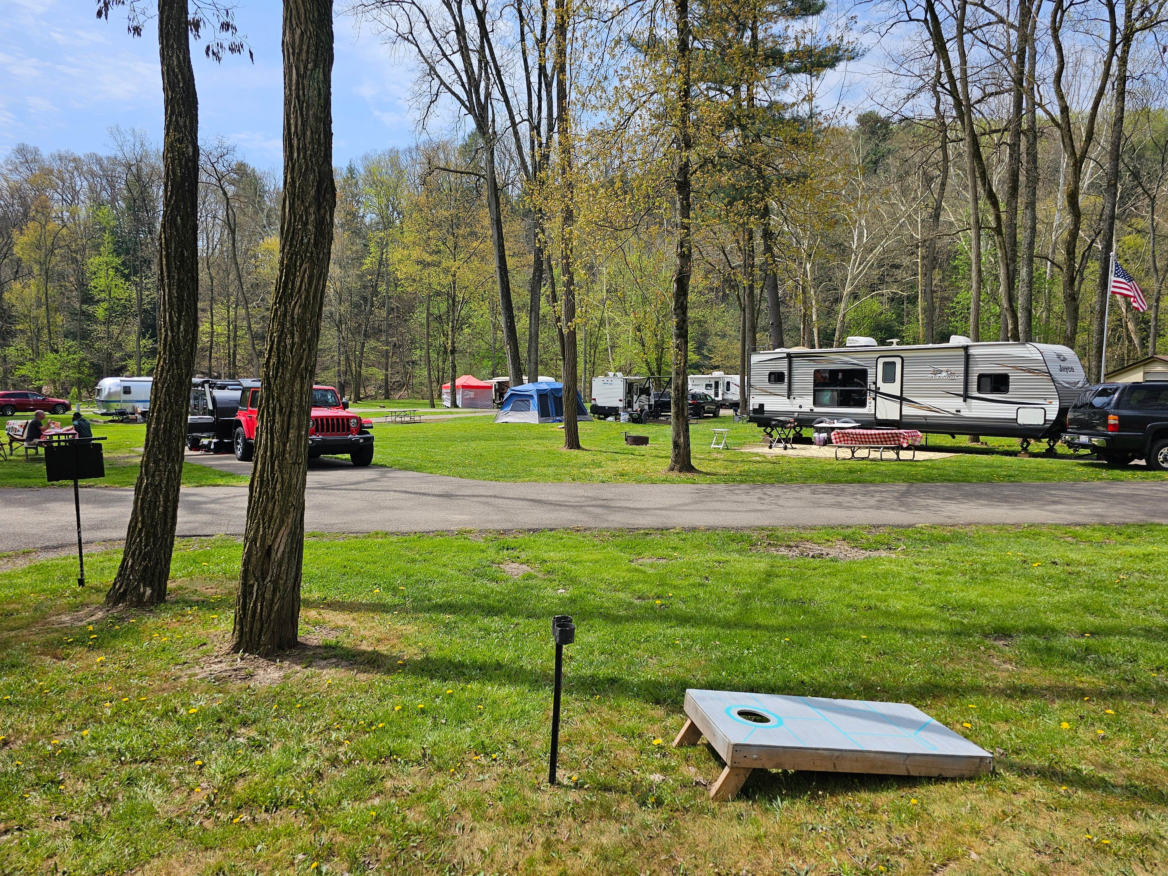 Kevin C.'s photo of tent camping at Mohican State Park Campground near Wadsworth, OH