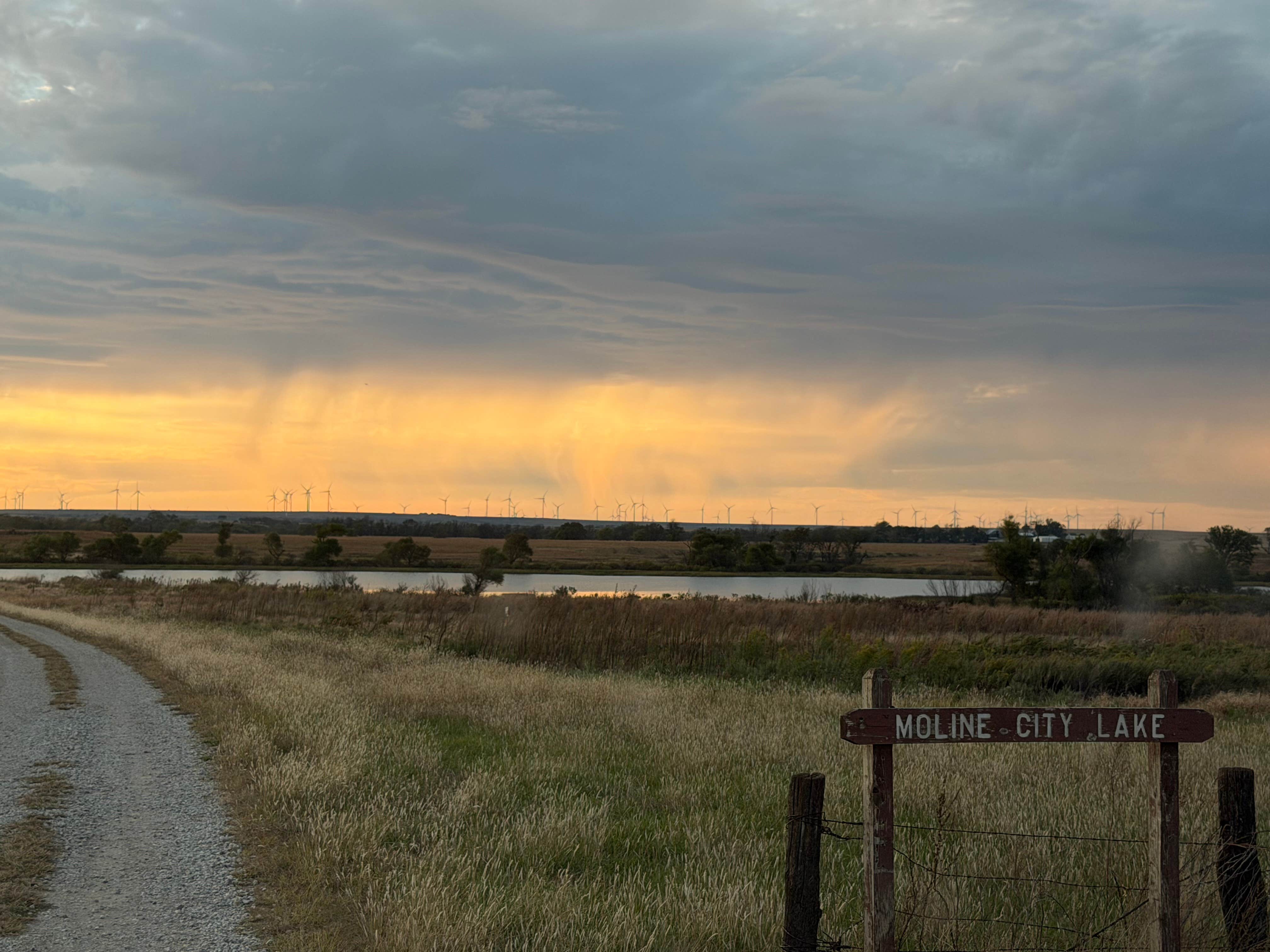 Camper-submitted photo at Moline North Lake near Burden, KS