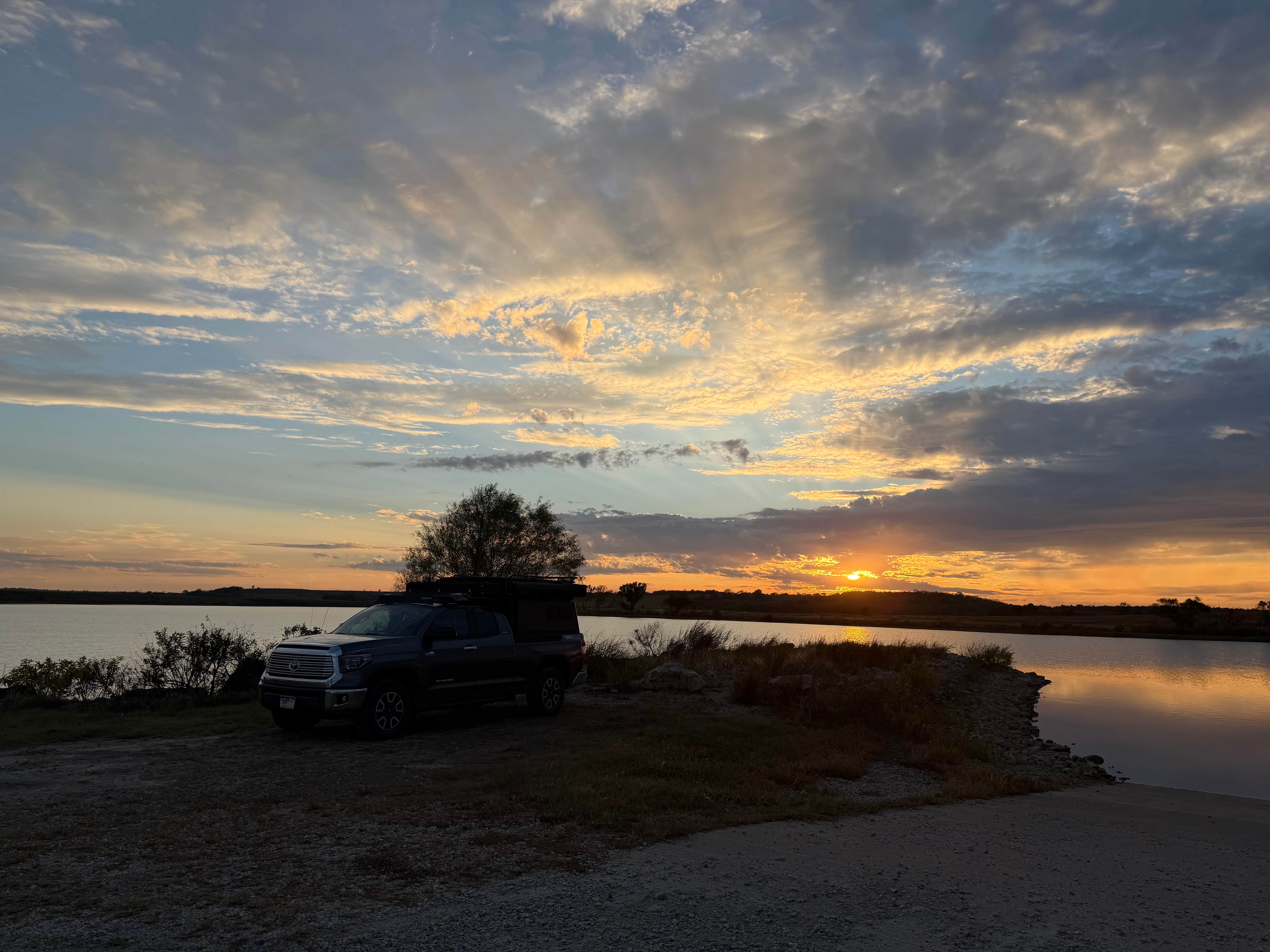 Camper-submitted photo at Moline North Lake near Burden, KS