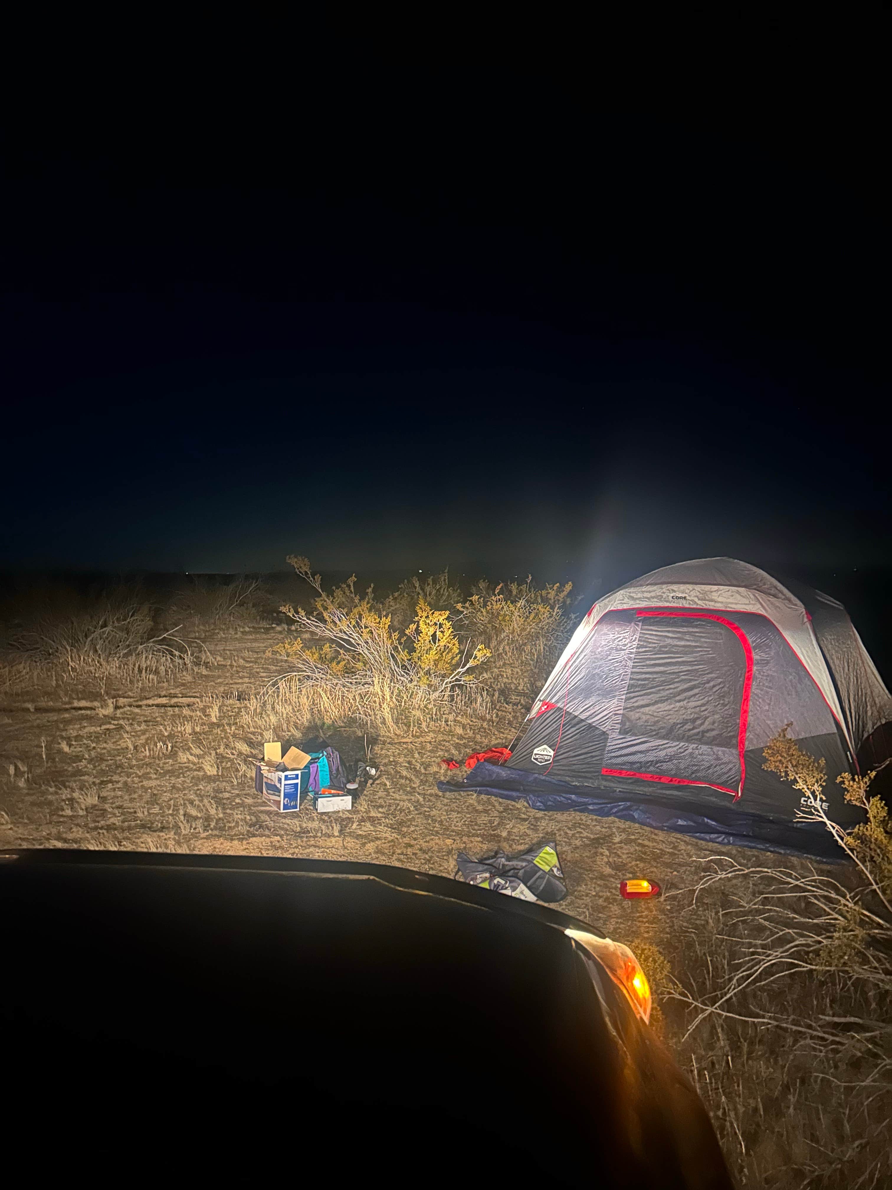 Camper-submitted photo at Monarch-Rand Mine near Red Mountain, CA