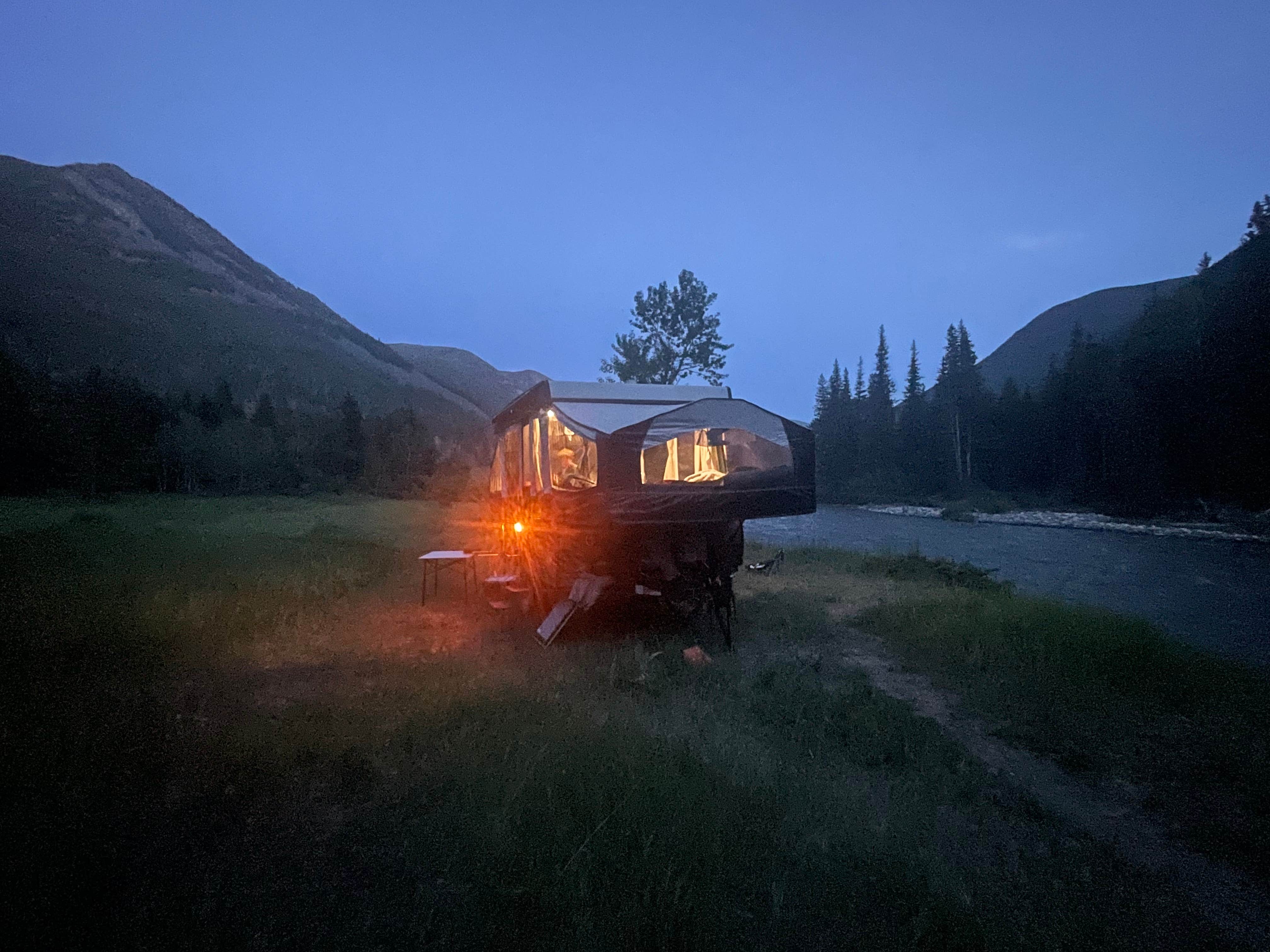 Camper-submitted photo at Aspen Campground near Nye, MT