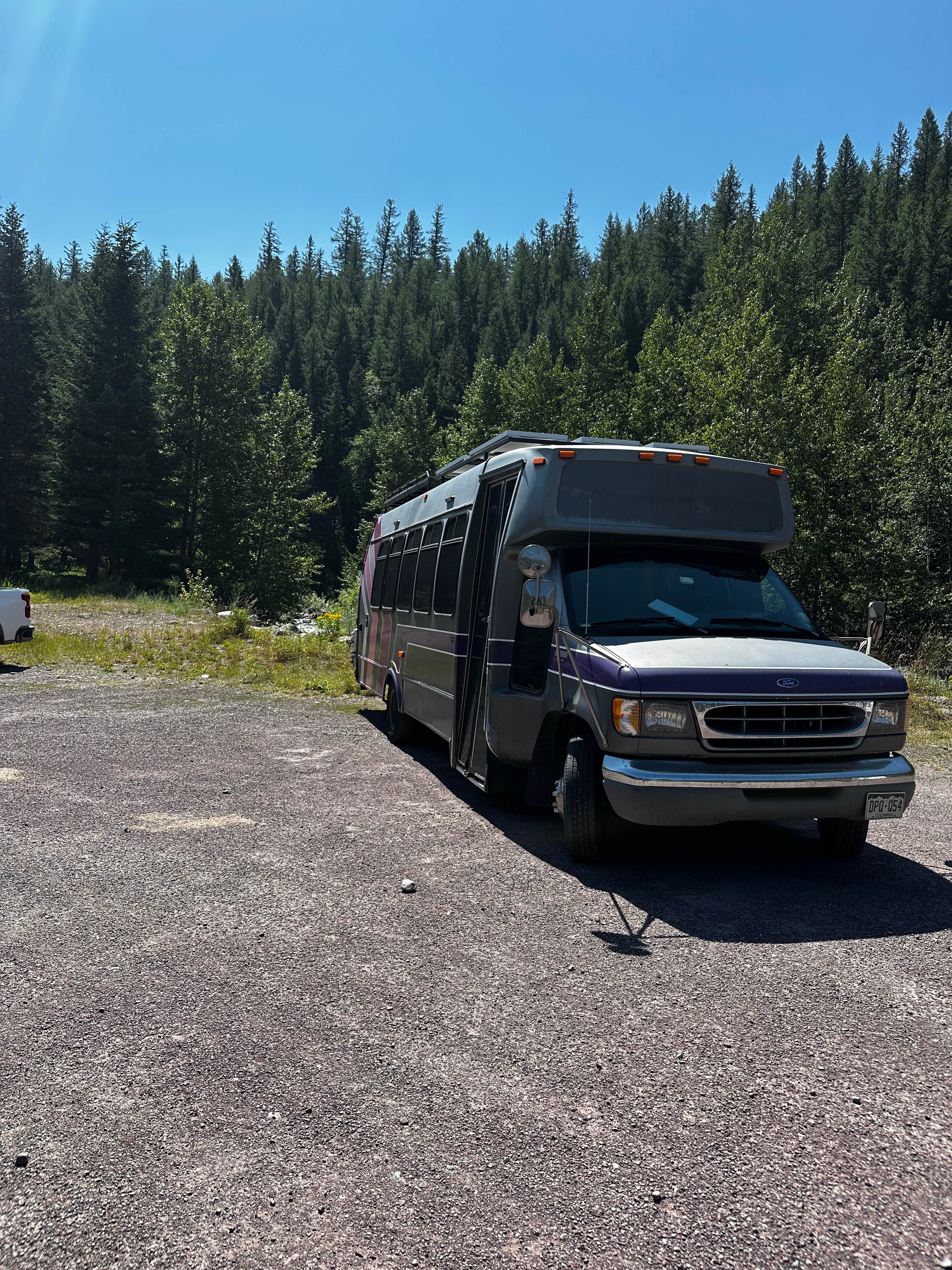 Camper-submitted photo at Bear Creek River Access Boating Site near Babb, MT