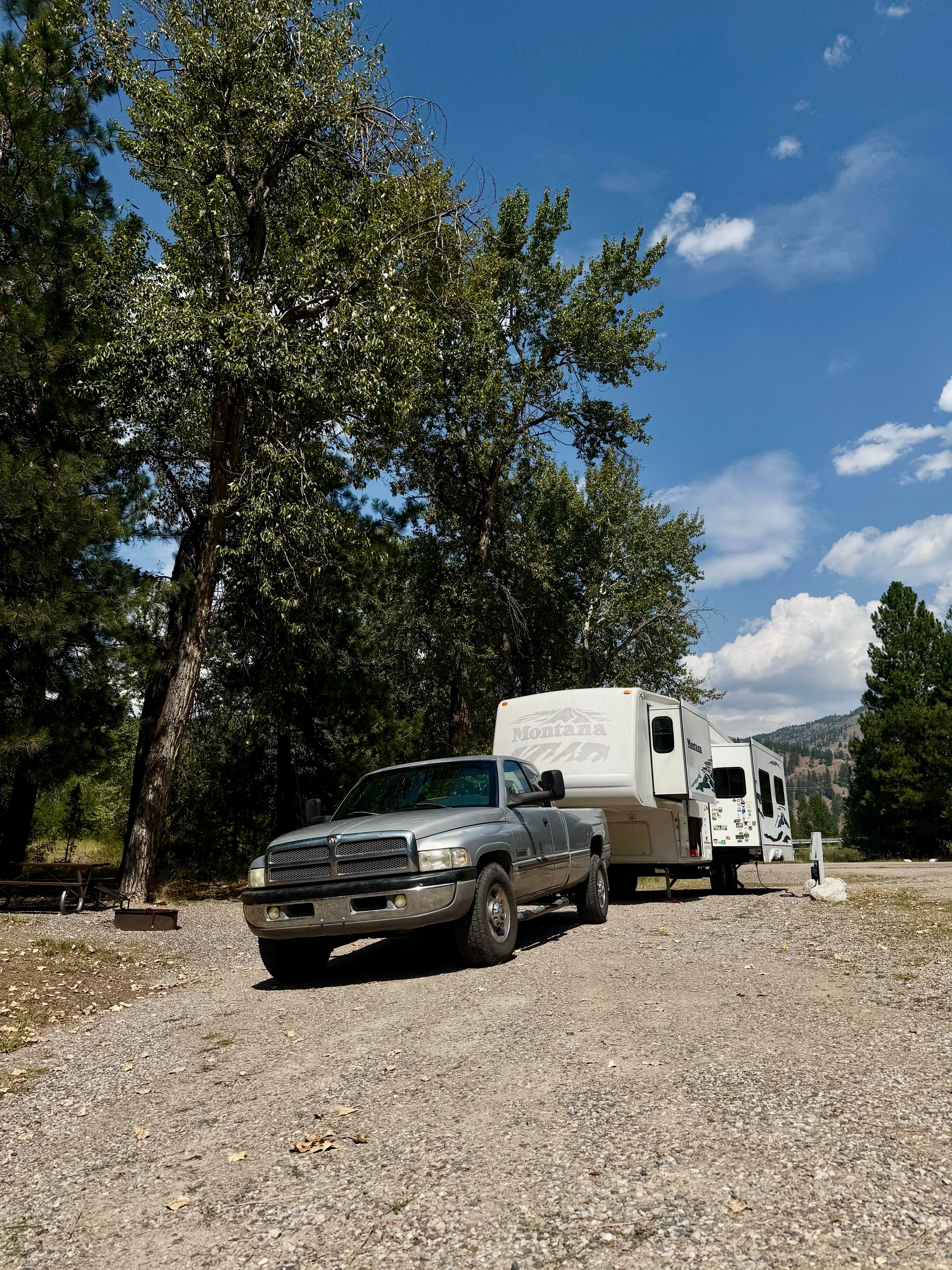 Lisa M.'s photo of rv camping at Beavertail Hill State Park Campground near Missoula, MT