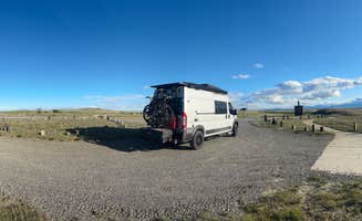 Jeff P.'s photo of rv camping at Bynum Reservoir near Cut Bank, MT