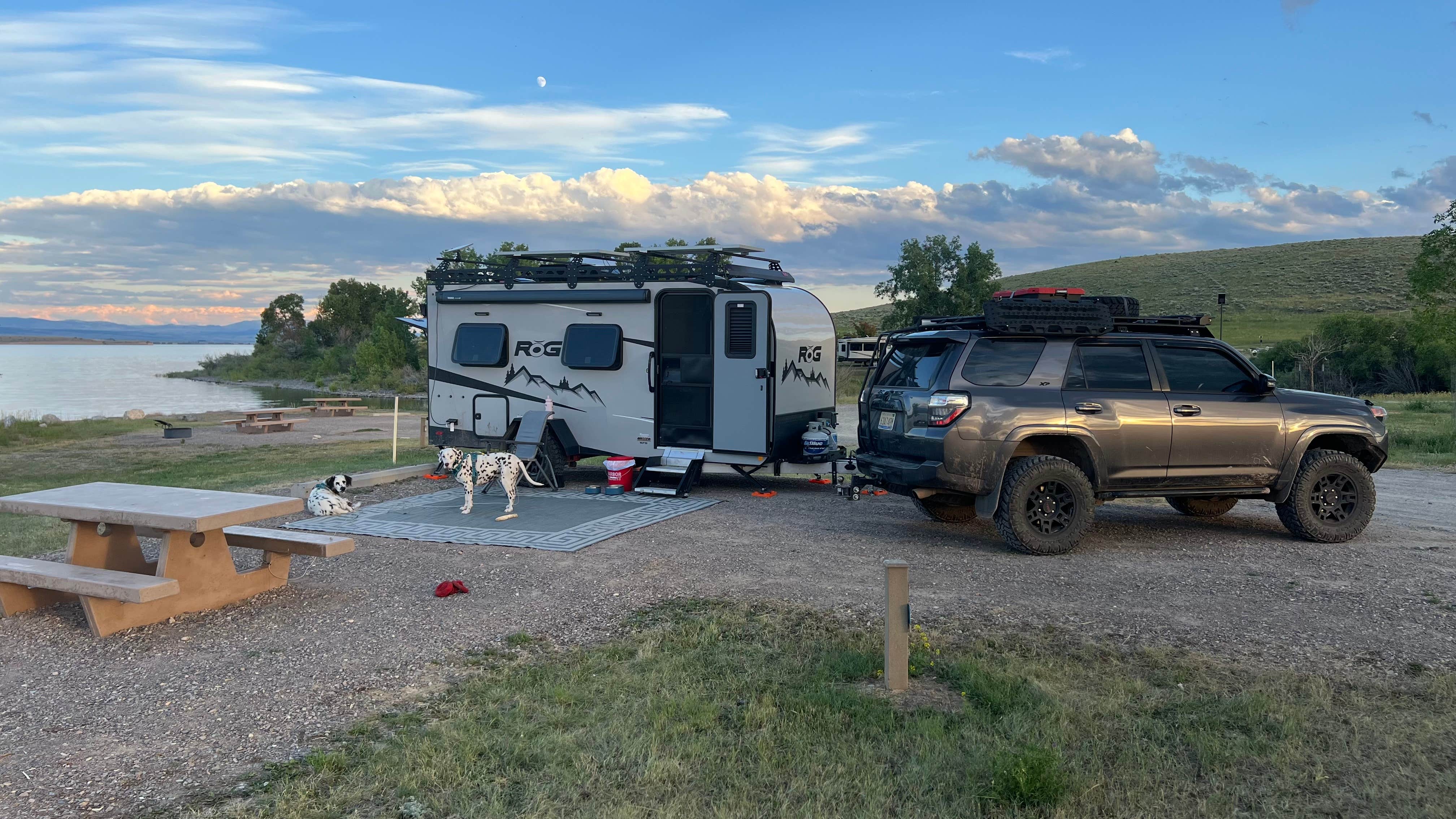 Jules S.'s photo of rv camping at White Earth Campground near Radersburg, MT