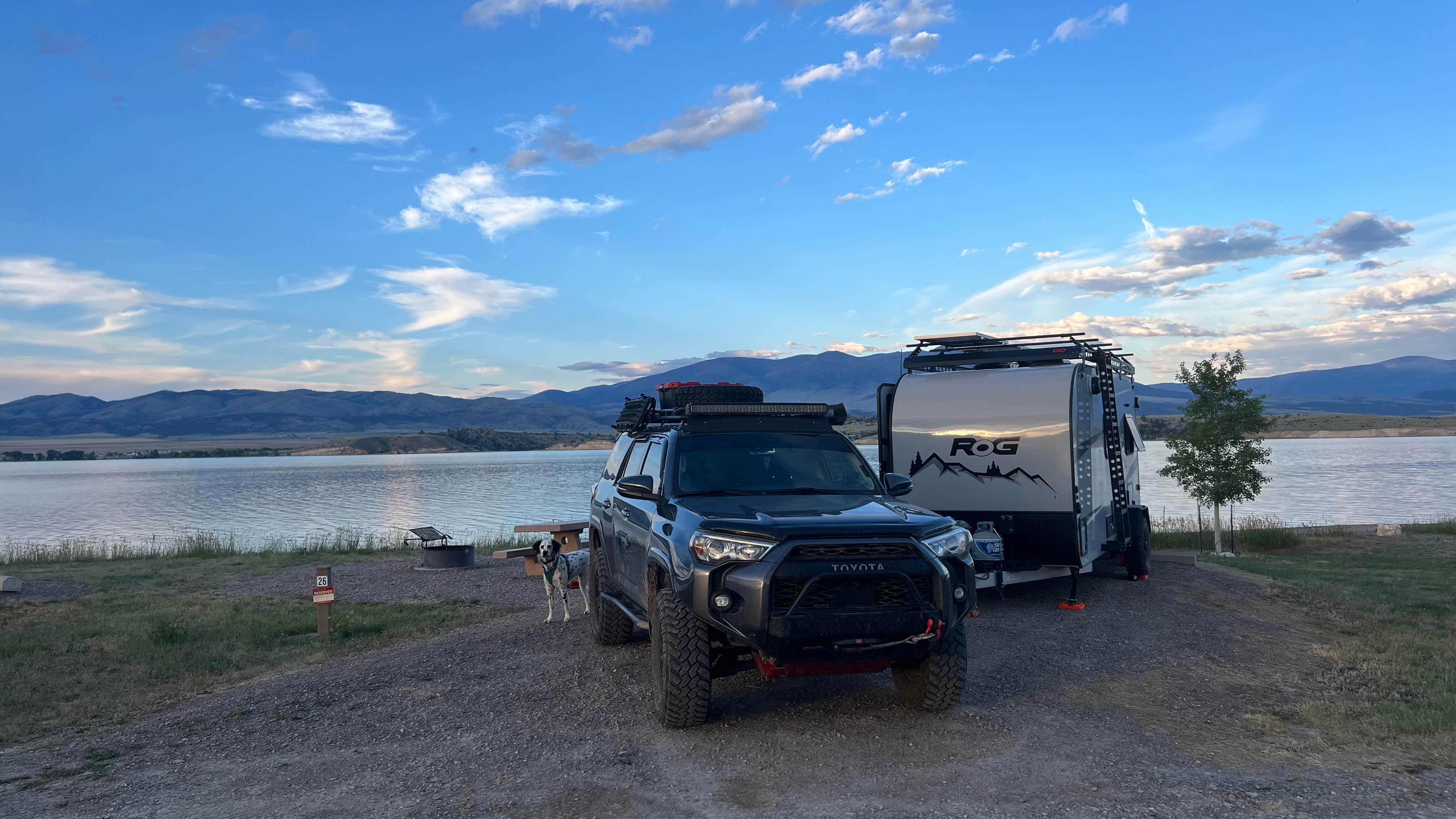 Jules S.'s photo of rv camping at White Earth Campground near White Sulphur Springs, MT