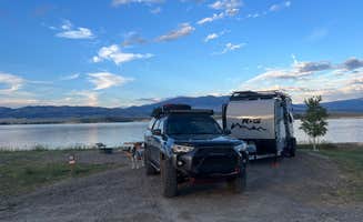 Jules S.'s photo of rv camping at White Earth Campground near Canyon Ferry Lake