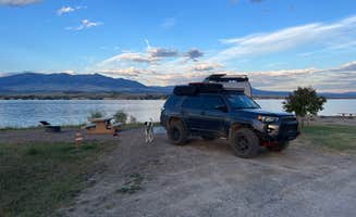 Jules S.'s photo of camping with pets at White Earth Campground near Helena, MT