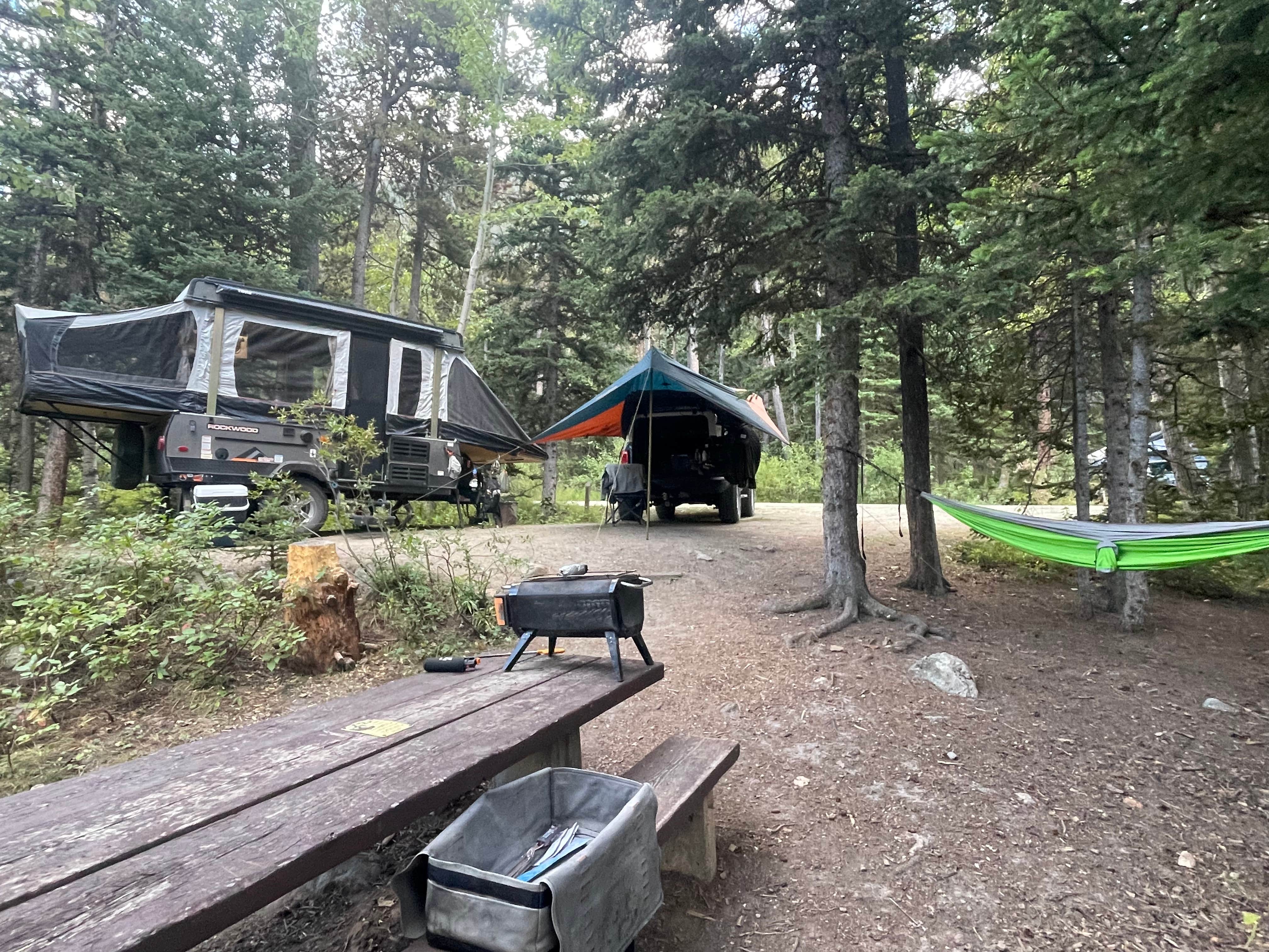 Camper-submitted photo at Emerald Lake Campground near Roscoe, MT
