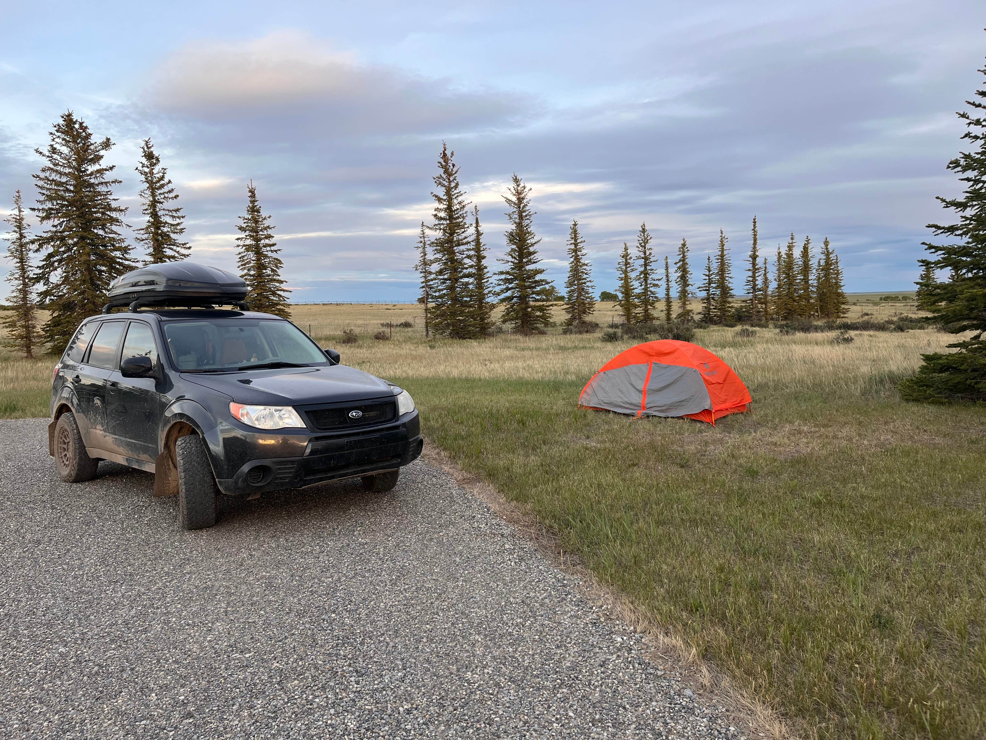 Camper-submitted photo at Eureka Reservoir near Choteau, MT