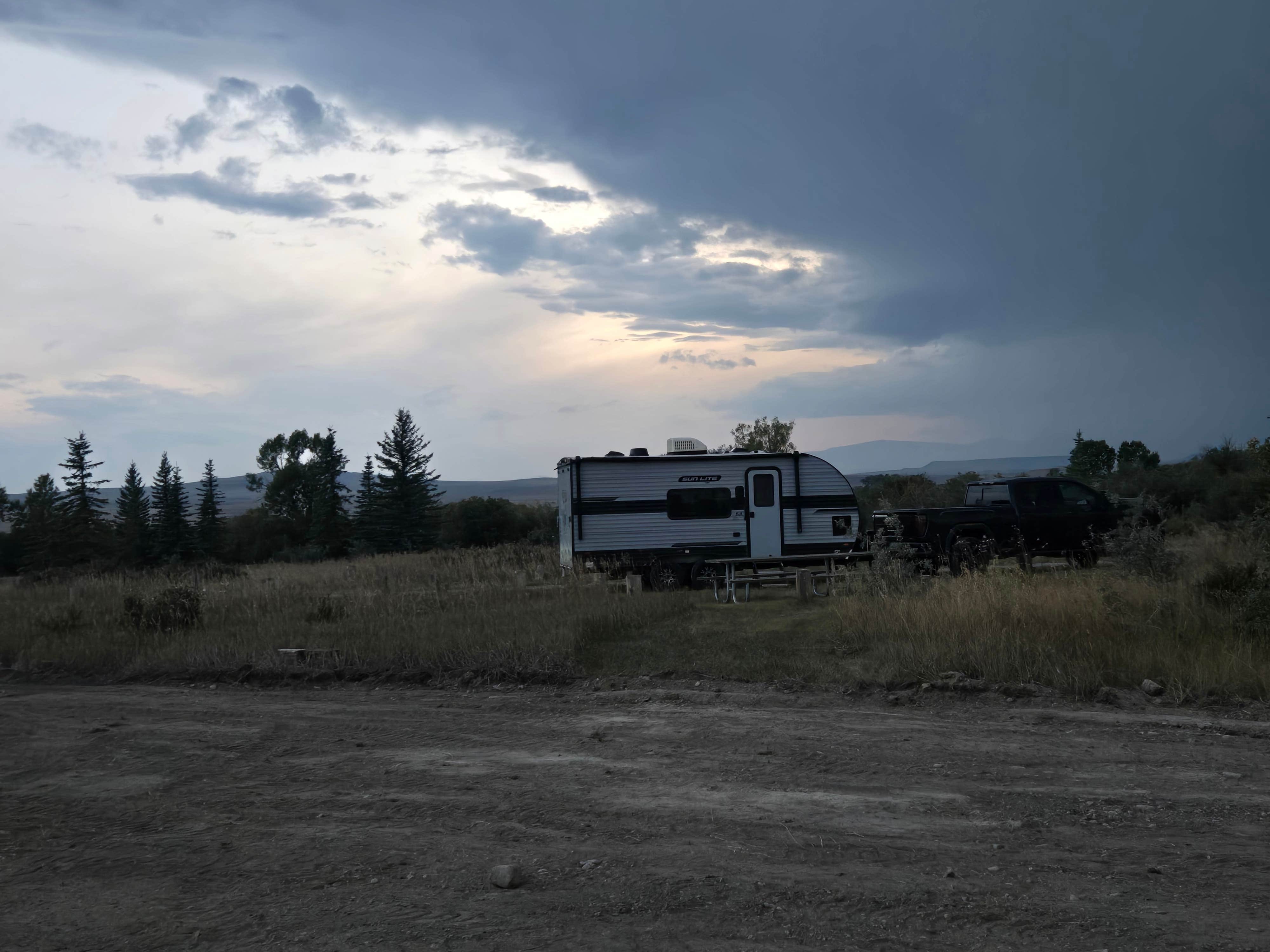 Camper-submitted photo at Eureka Reservoir near Choteau, MT