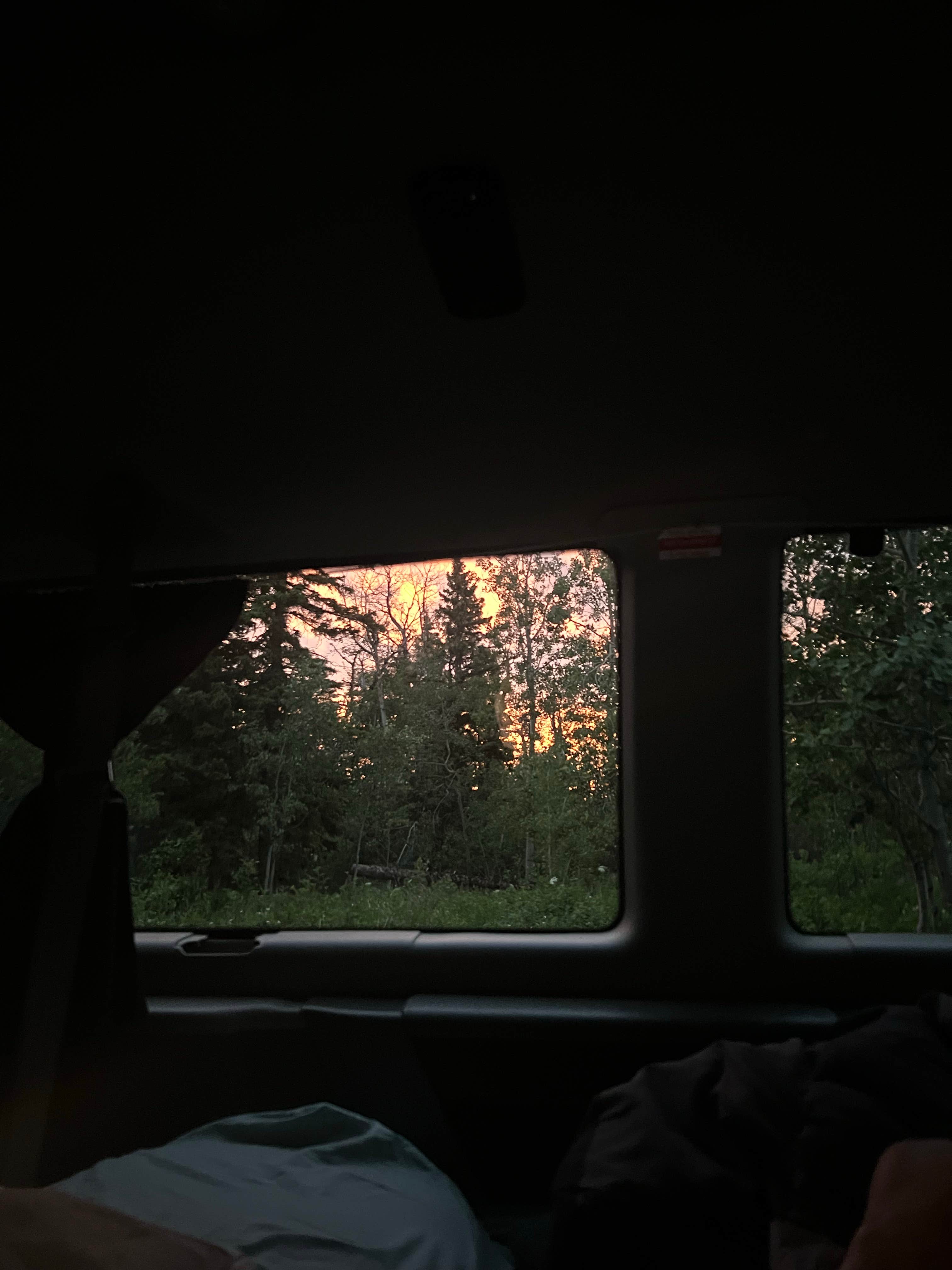 Avery O.'s photo of glamping accommodations at Fairy Lake Campground near Big Sky, MT