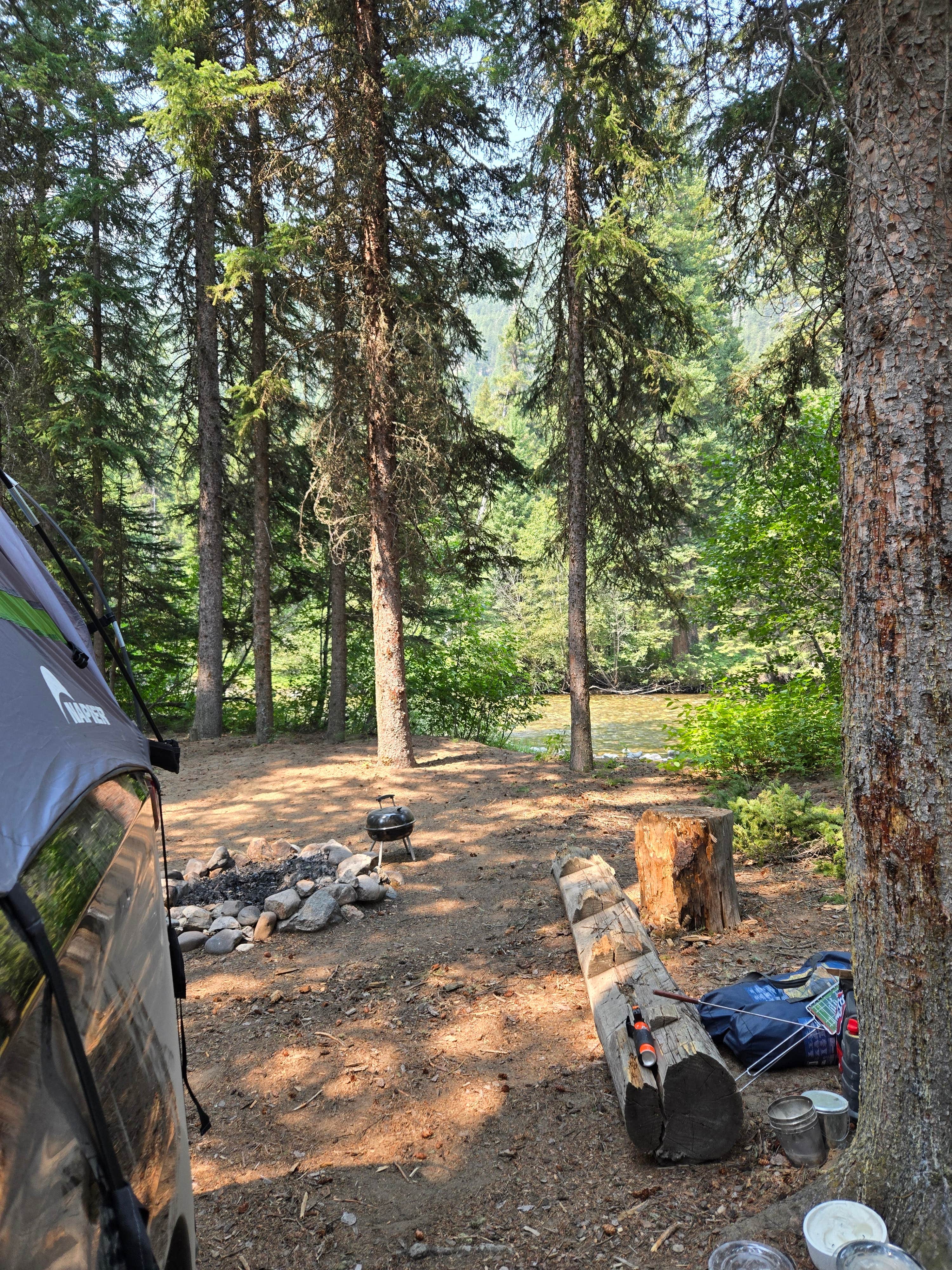 Camper-submitted photo at Falls Creek near Nye, MT