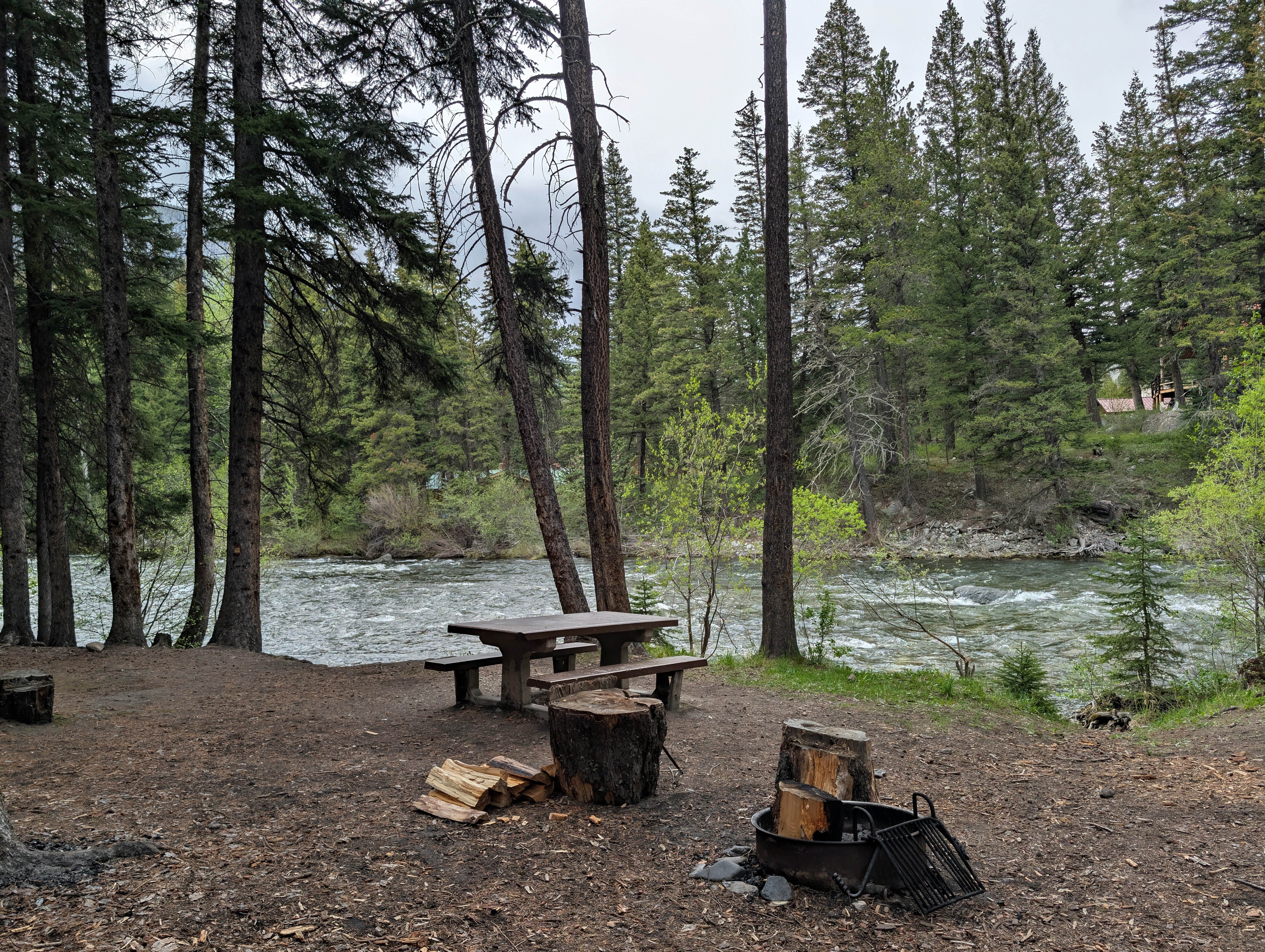 Camper-submitted photo at Falls Creek near Mcleod, MT