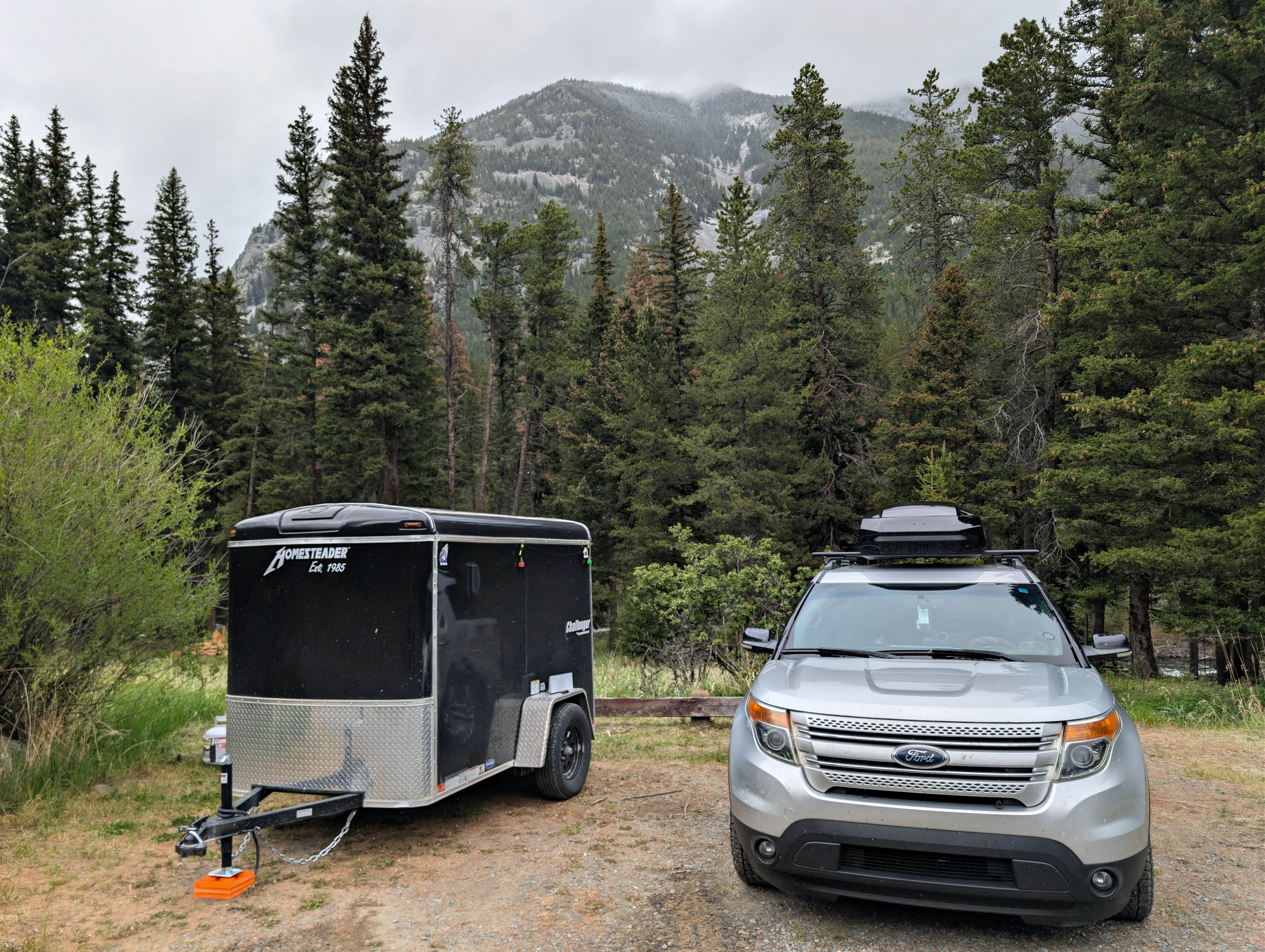 Camper-submitted photo at Falls Creek near Mcleod, MT