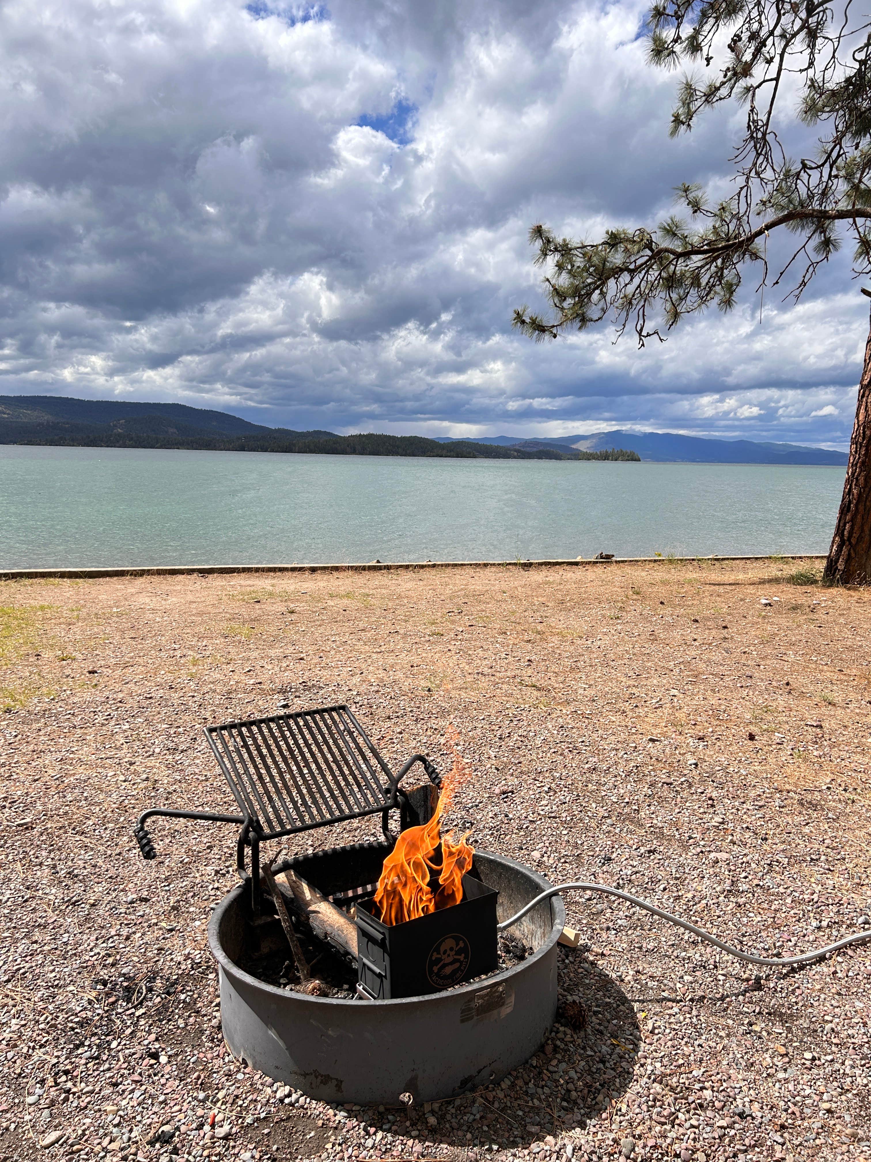 Camper-submitted photo at Finley Point Unit — Flathead Lake State Park near Flathead National Forest
