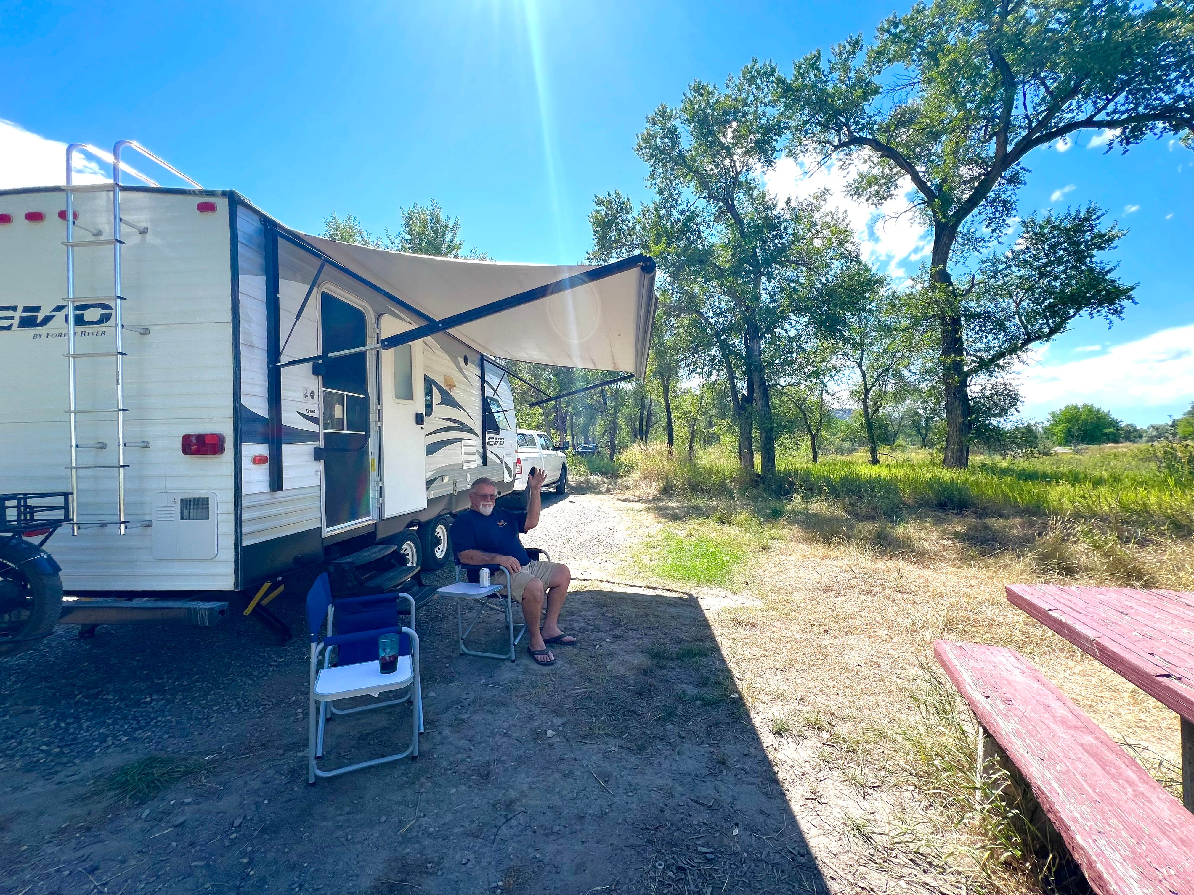 Diana V.'s photo of rv camping at Itch-Kep-Pe Park near Billings, MT