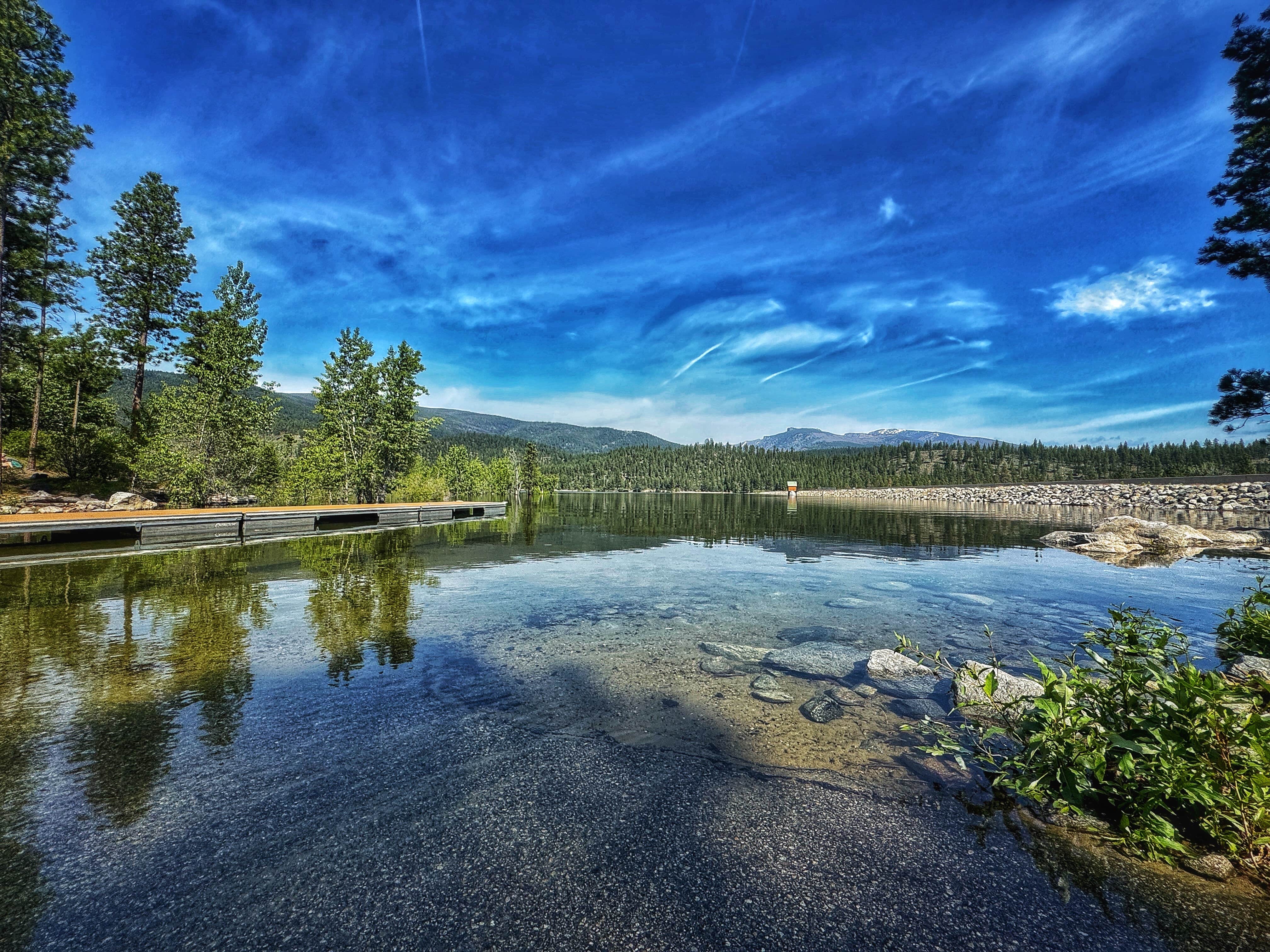 Camper-submitted photo at Lake Como Campground near Conner, MT