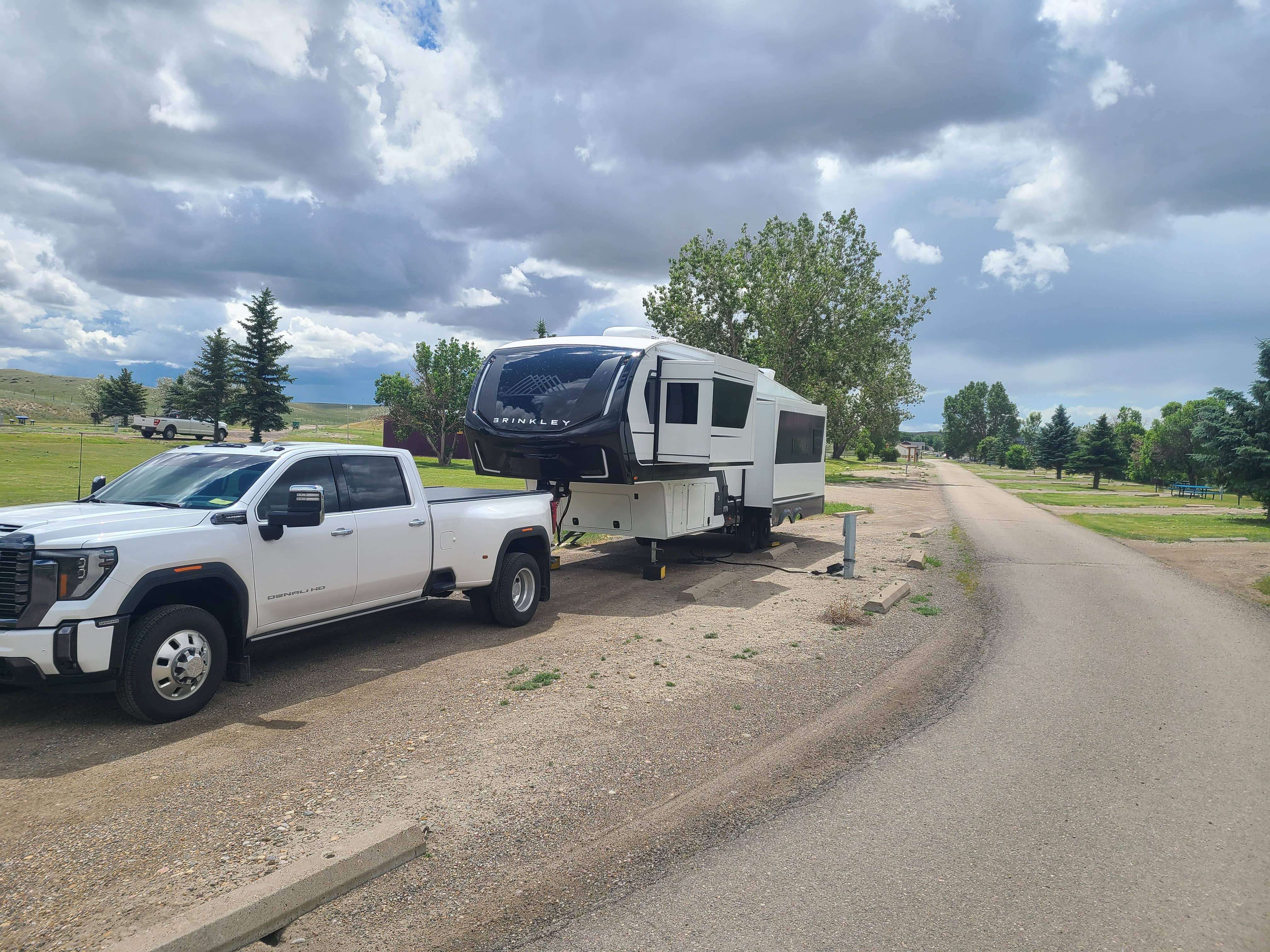 Eric R.'s photo of rv camping at Lake Shel-oole Campground near Cut Bank, MT
