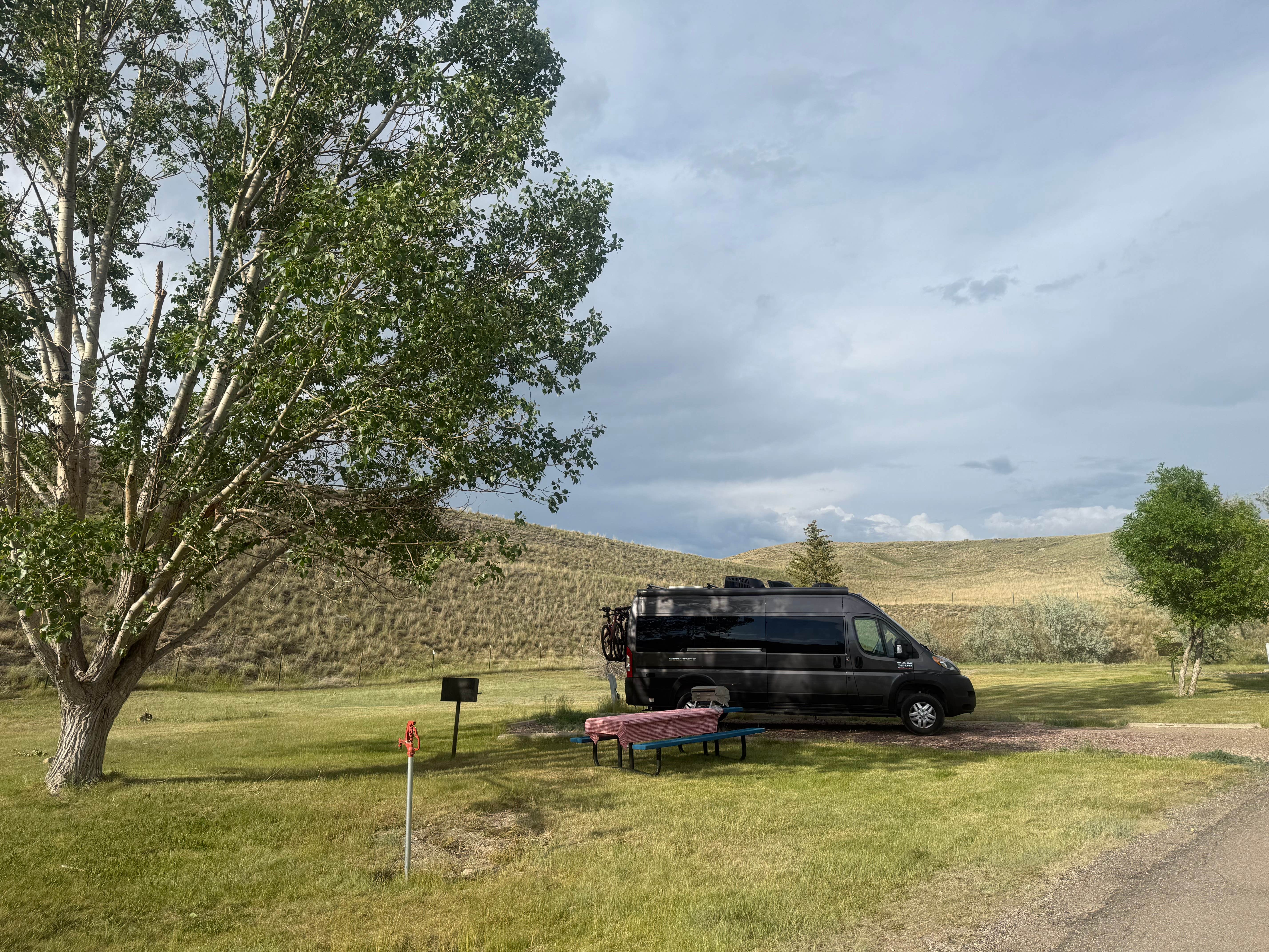 Camper-submitted photo at Lake Shel-oole Campground near Sweet Grass, MT