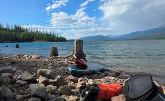 Summer F.'s photo of a dispersed camping area at Lakeview near Polson, MT