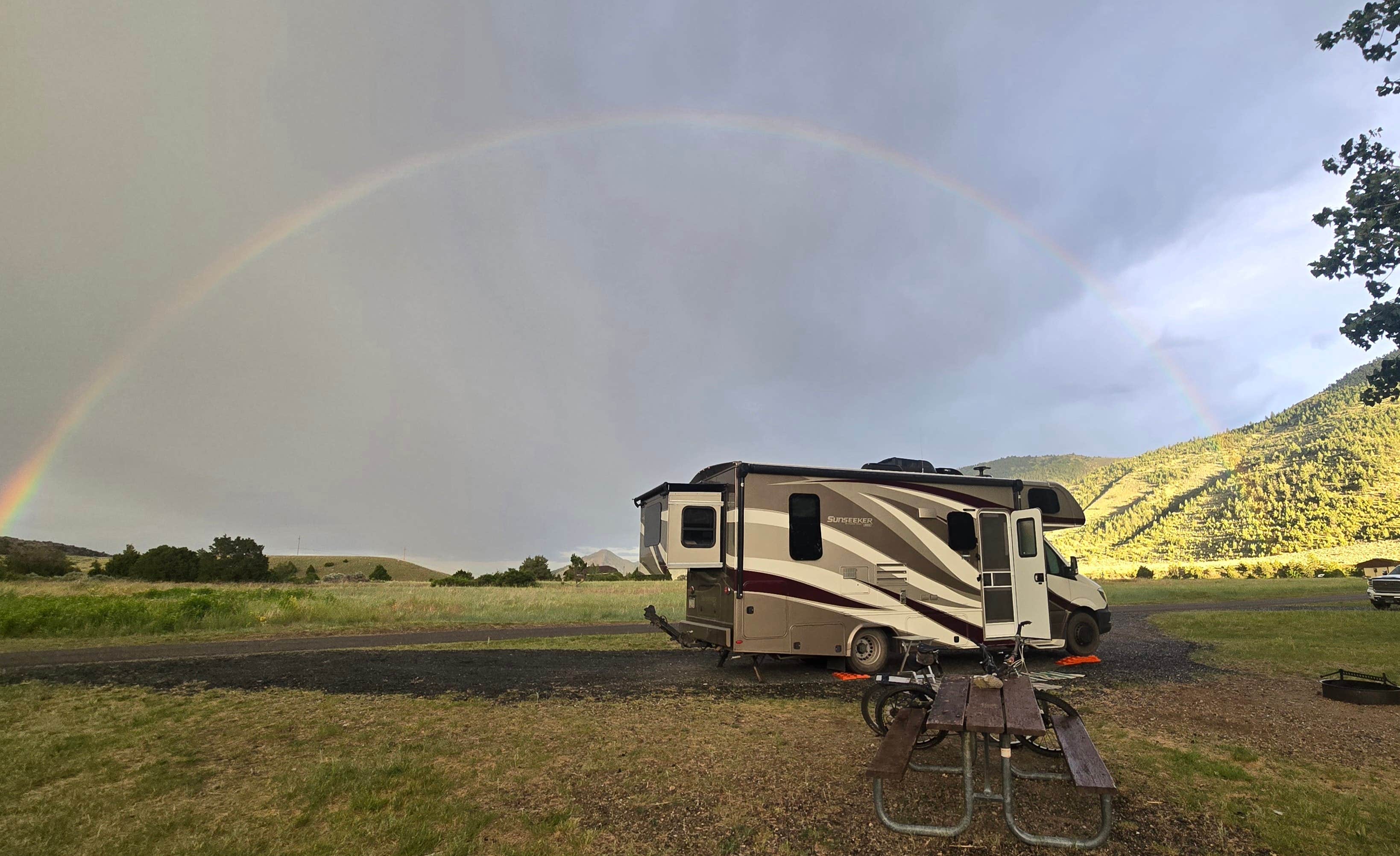 mark F.'s photo of rv camping at Lewis & Clark Caverns State Park — Lewis and Clark Caverns State Park near Twin Bridges, MT