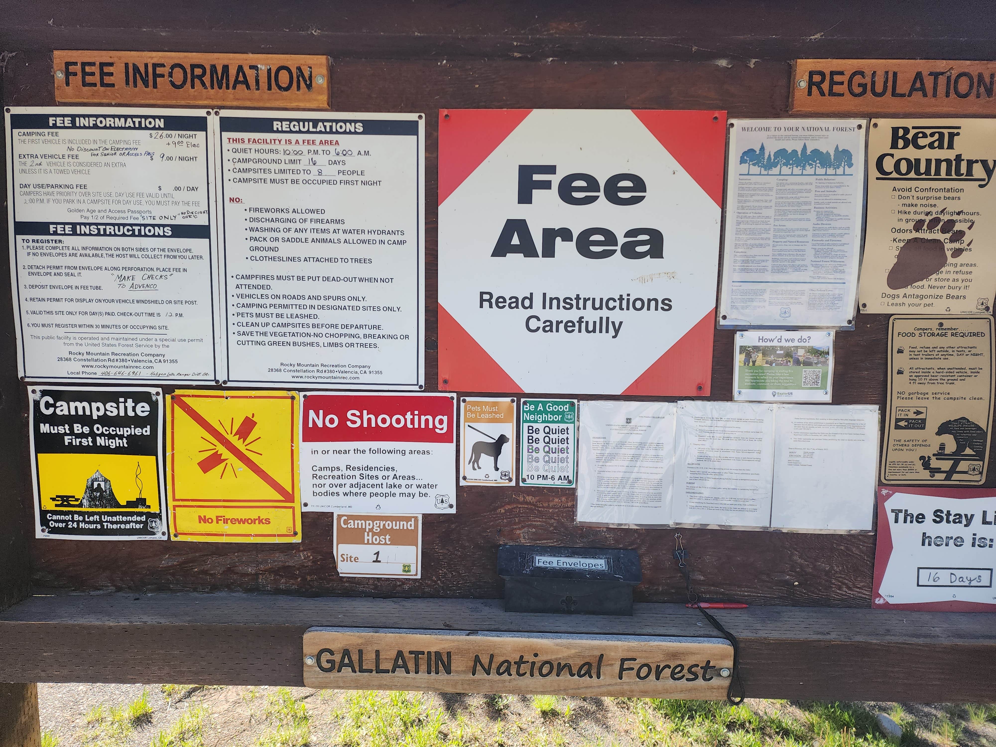 Beverly T.'s photo of camping with pets at Lonesomehurst Campground near West Yellowstone, MT