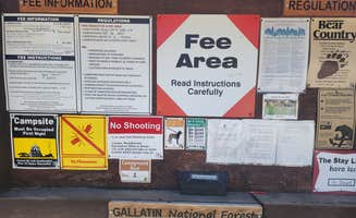 Beverly T.'s photo of camping with pets at Lonesomehurst Campground near West Yellowstone, MT