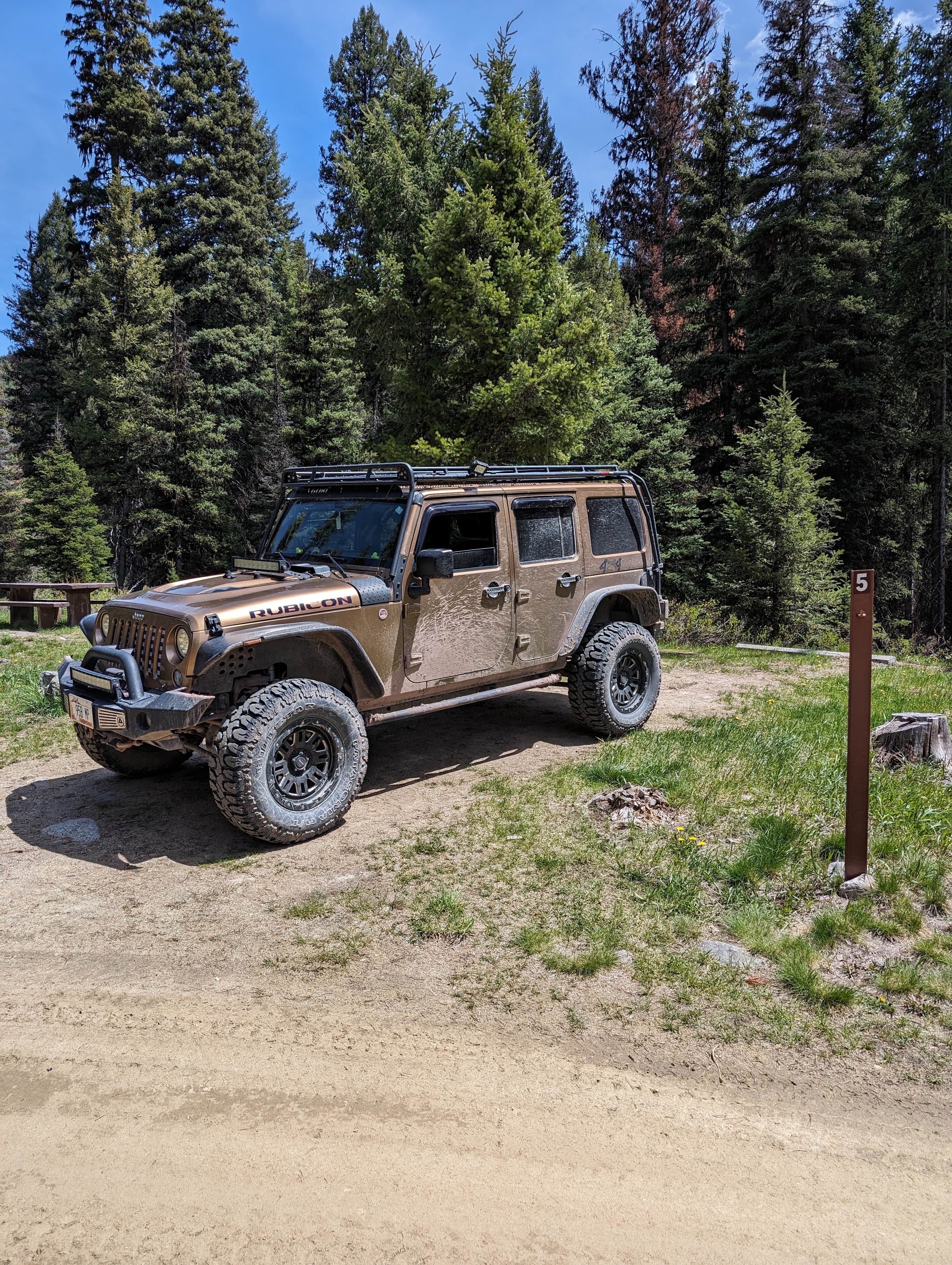 Camper-submitted photo at Martin Creek near Sula, MT