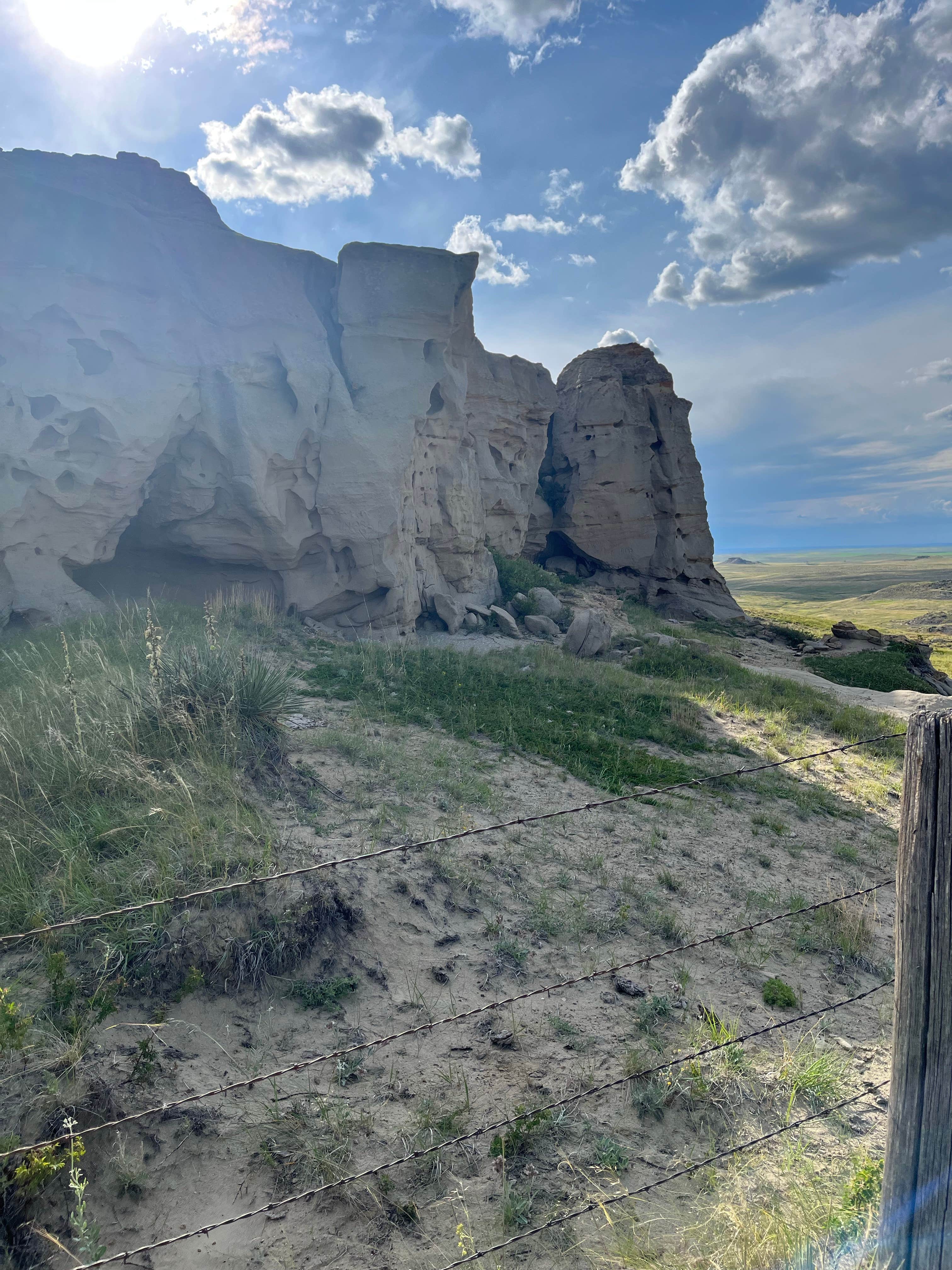 Camper-submitted photo at Medicine Rocks State Park Campground near Ekalaka, MT