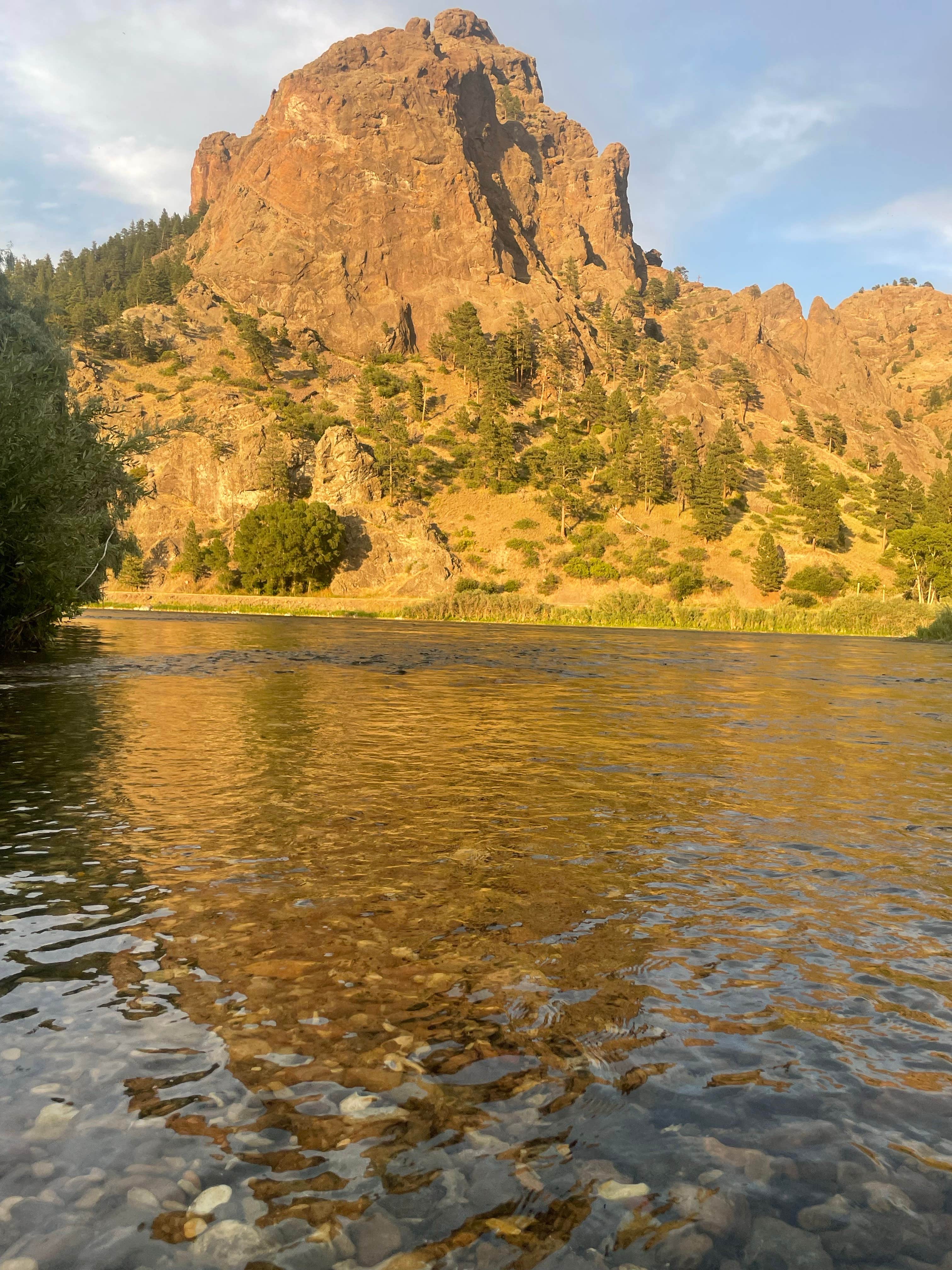 Camper-submitted photo at Mid-Canon Fishing Access Site near Lewis and Clark National Forest