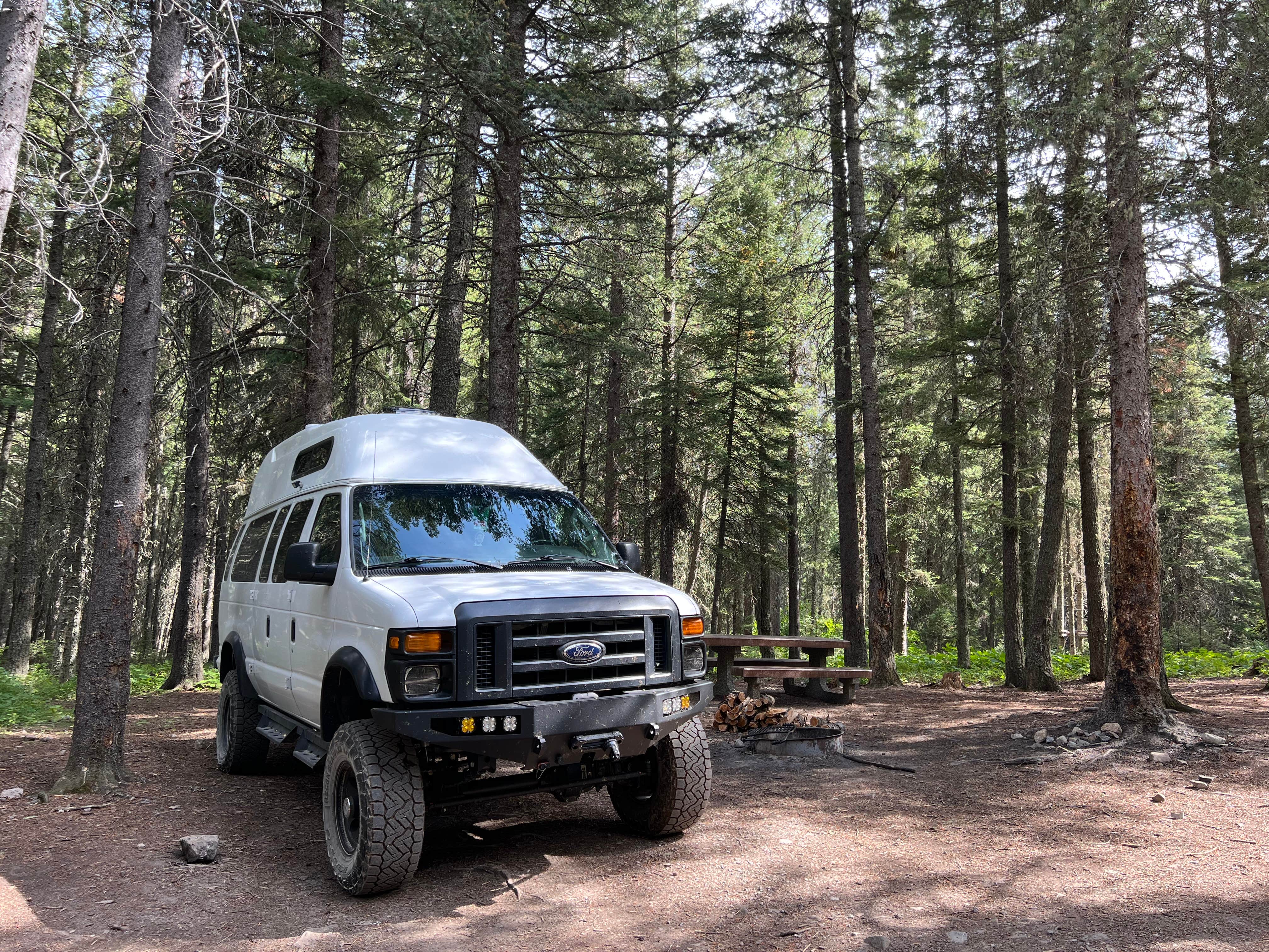 Camper-submitted photo at Mill Falls near Choteau, MT