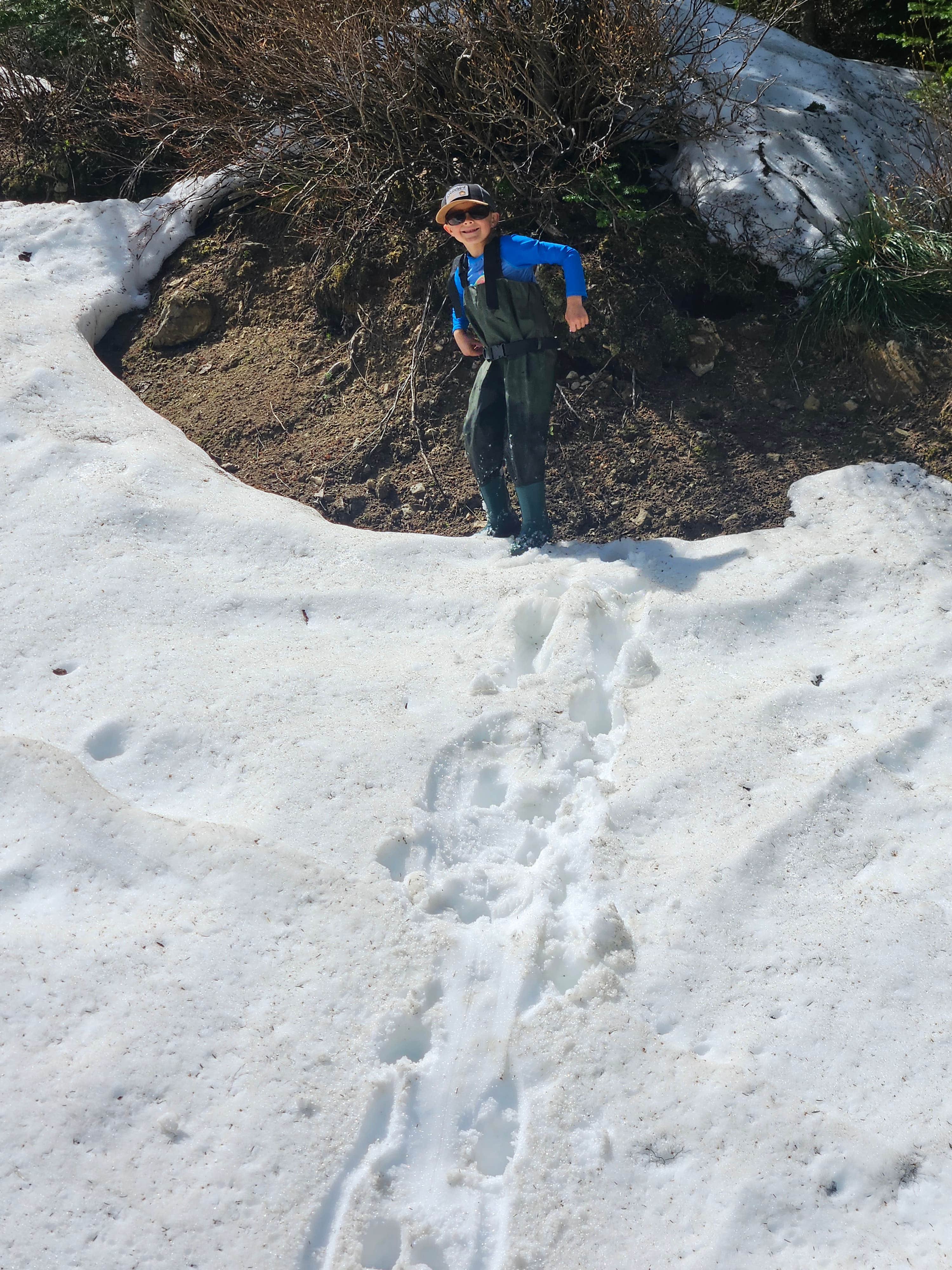 Camper-submitted photo at Moose Lake near Stryker, MT