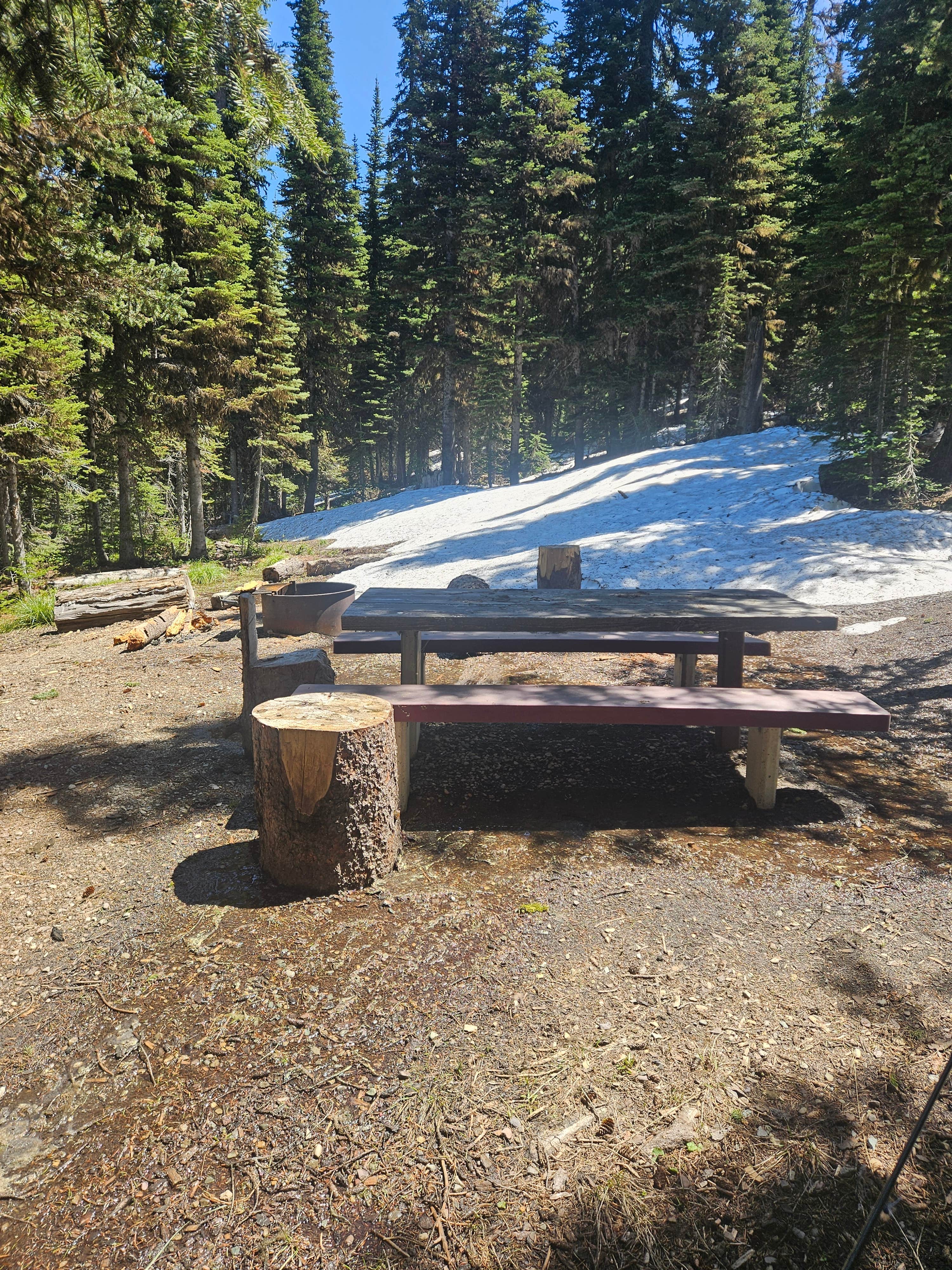 Camper-submitted photo at Moose Lake near Stryker, MT