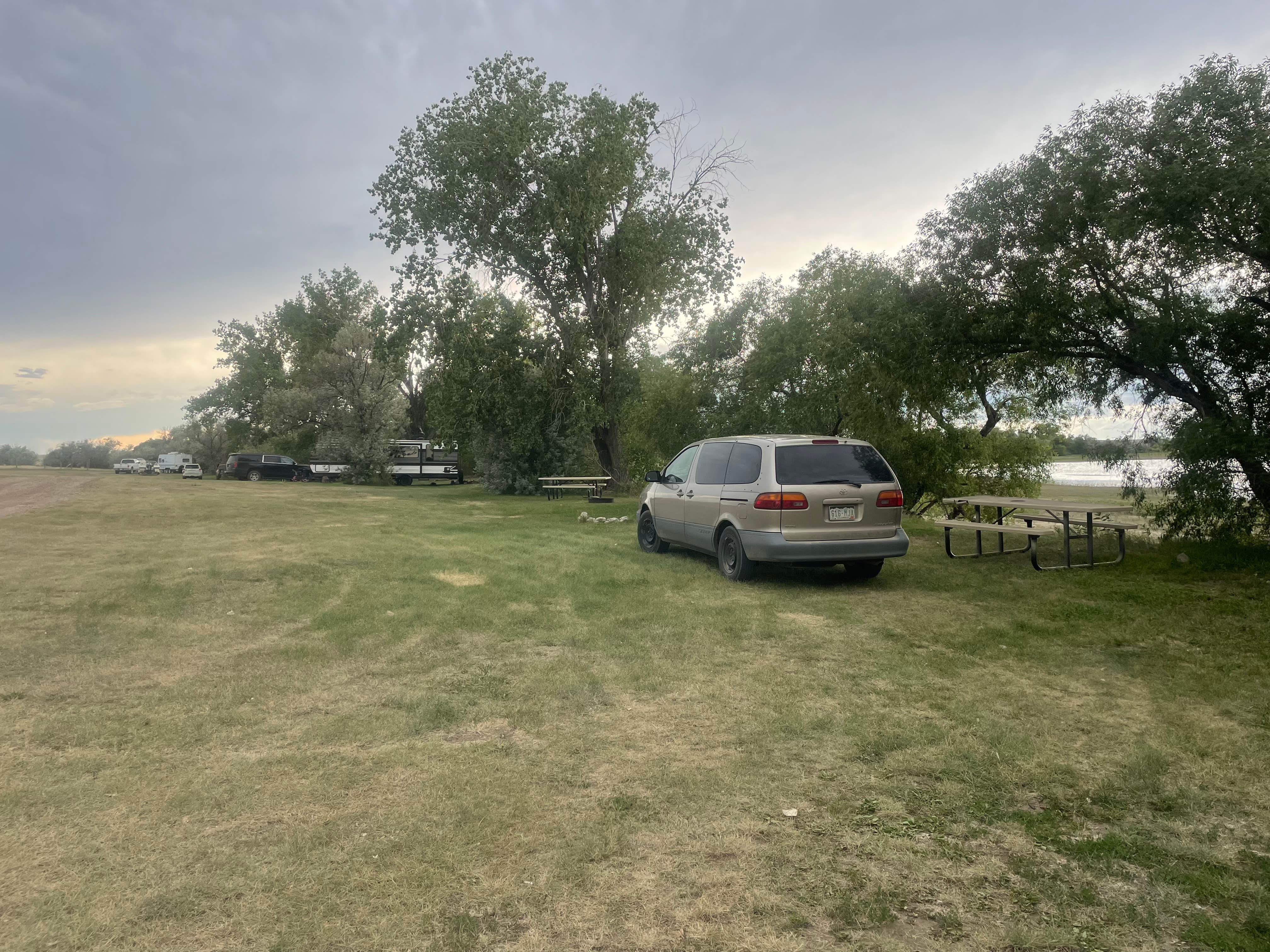 Camper-submitted photo at Nelson Reservoir - USBR near Malta, MT