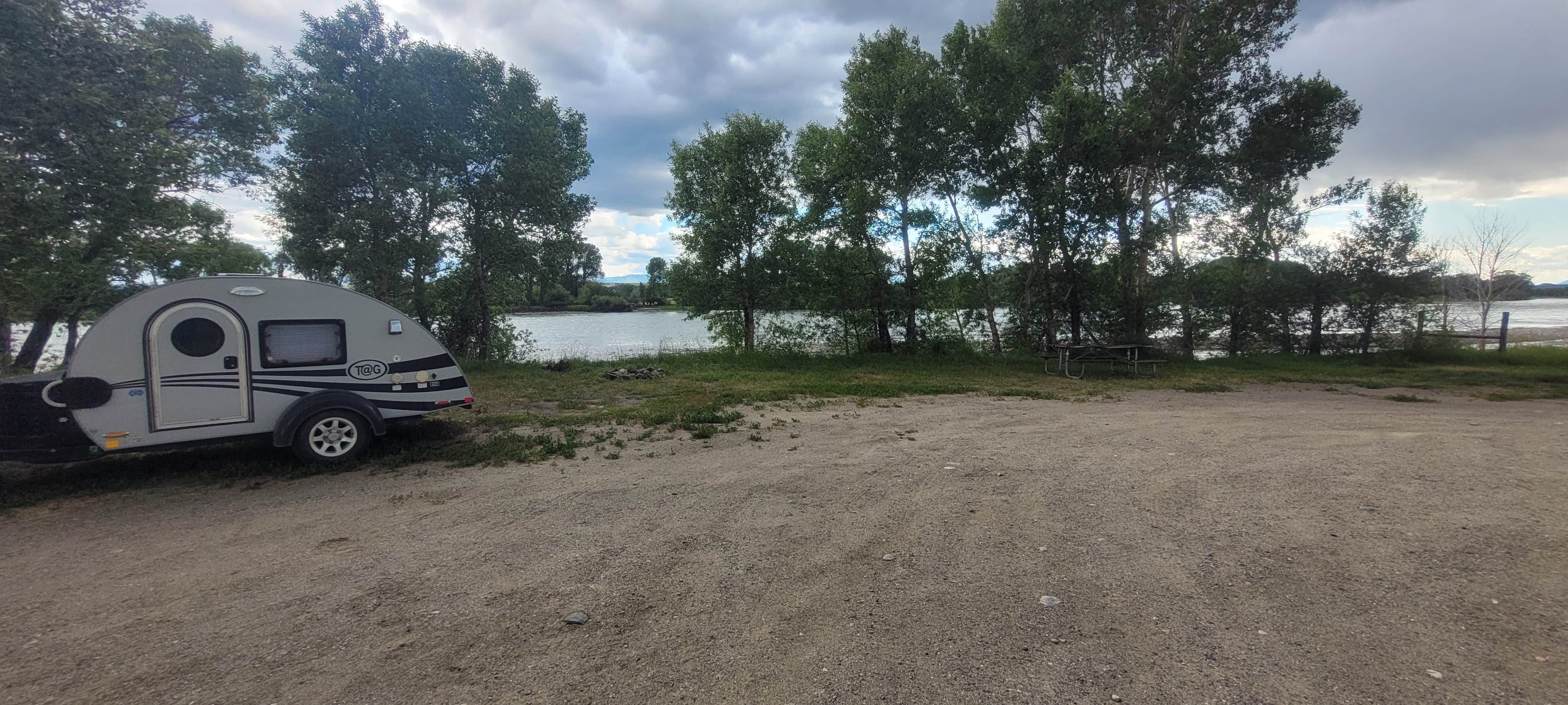 Camper-submitted photo at Otter Creek Fishing Access Site near Greycliff, MT