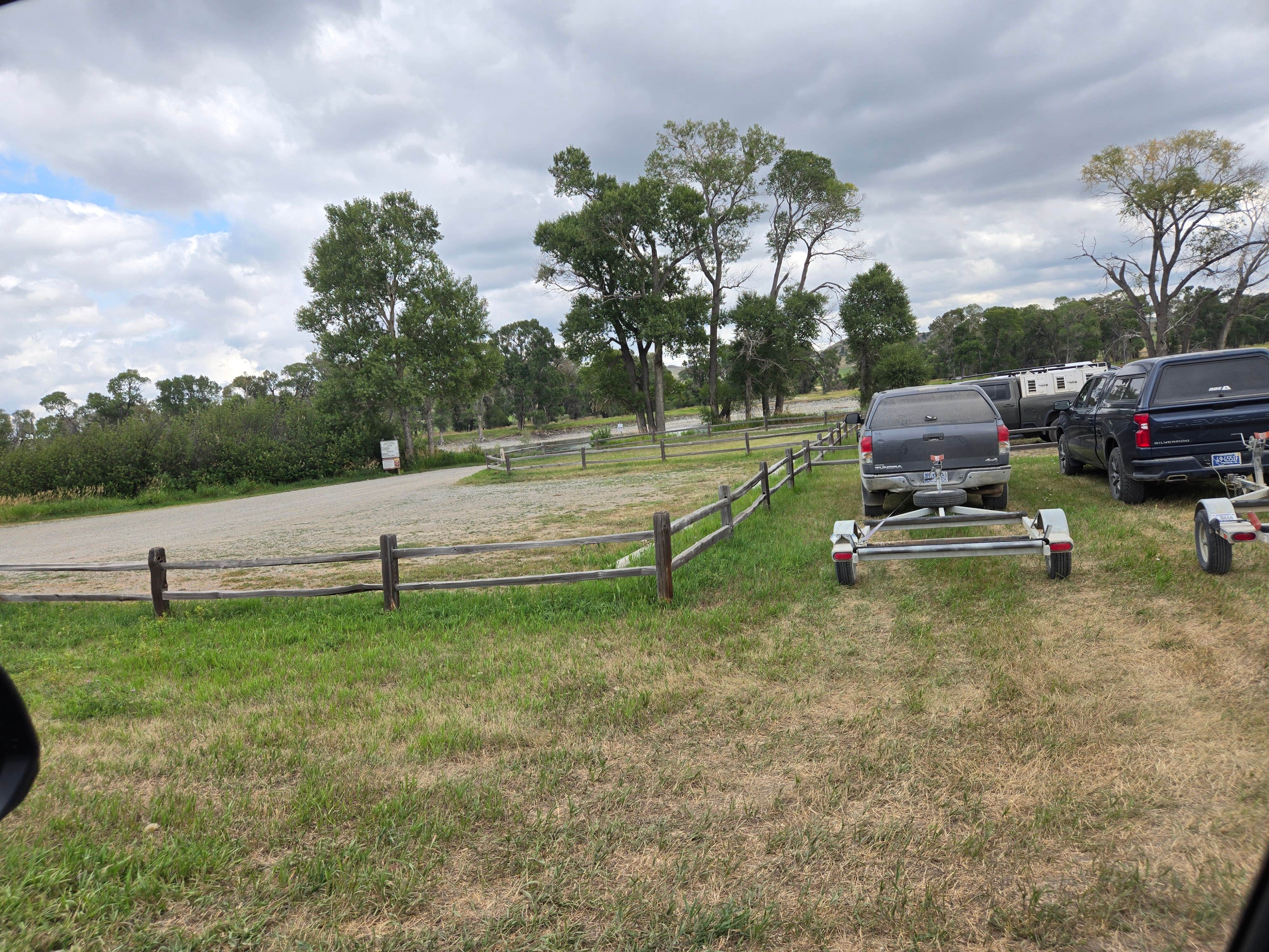 Camper-submitted photo at Pelican Fishing Access Site near Greycliff, MT
