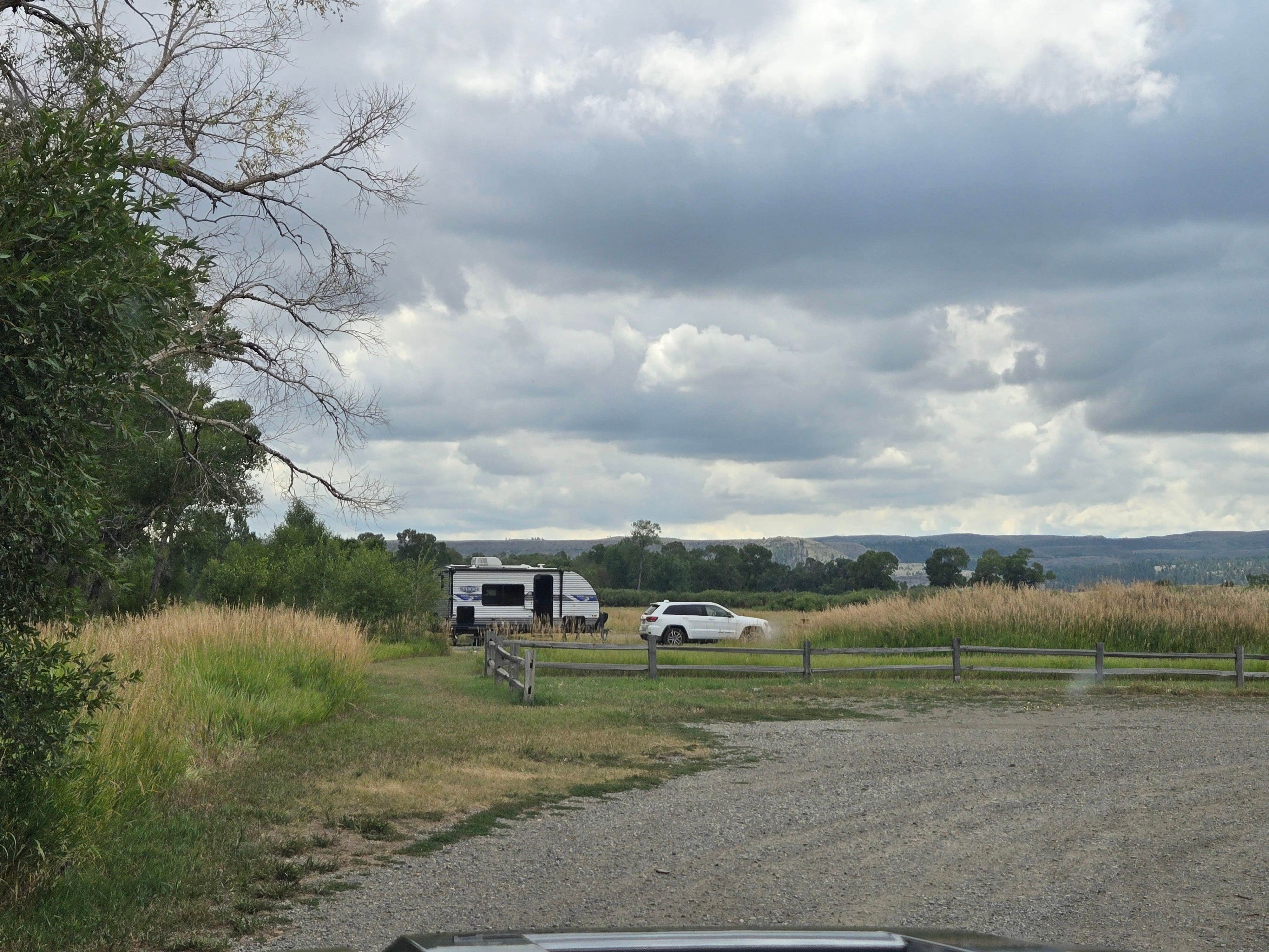 Steve M.'s photo of rv camping at Pelican Fishing Access Site near Melville, MT
