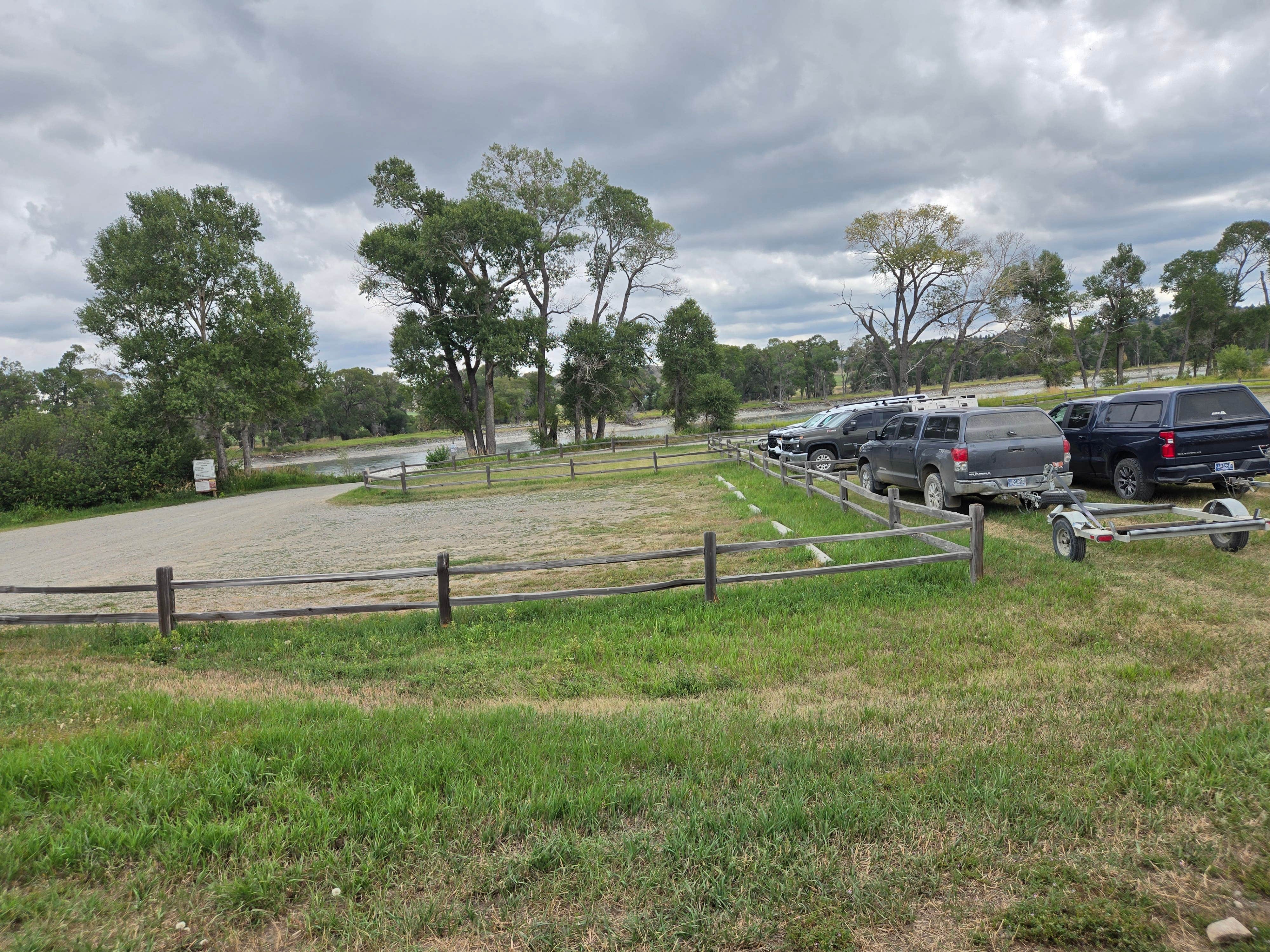 Camper-submitted photo at Pelican Fishing Access Site near Greycliff, MT