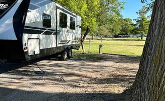 Wayne P.'s photo of rv camping at Pine Creek Campground near Silver Gate, MT