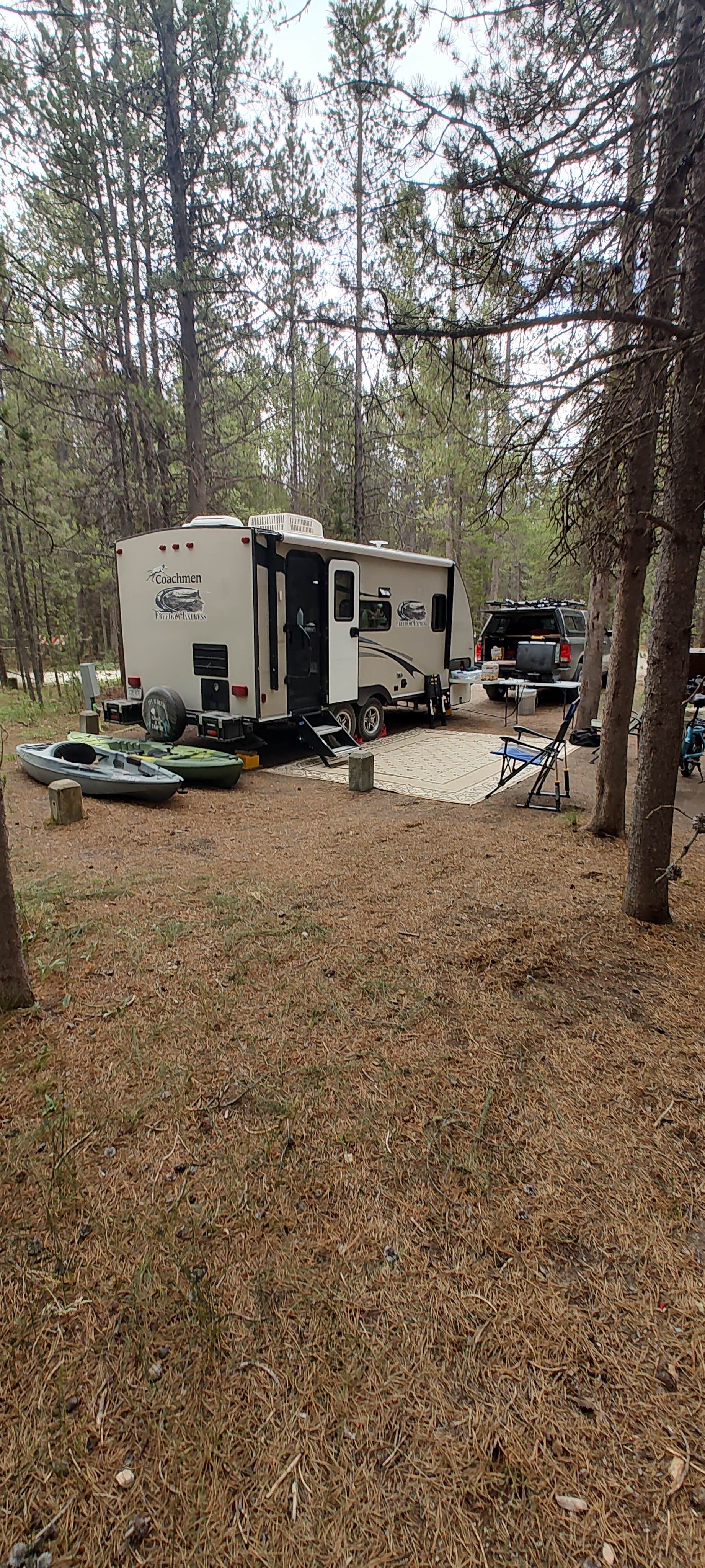Dave V.'s photo at Rainbow Point Campground near West Yellowstone, MT