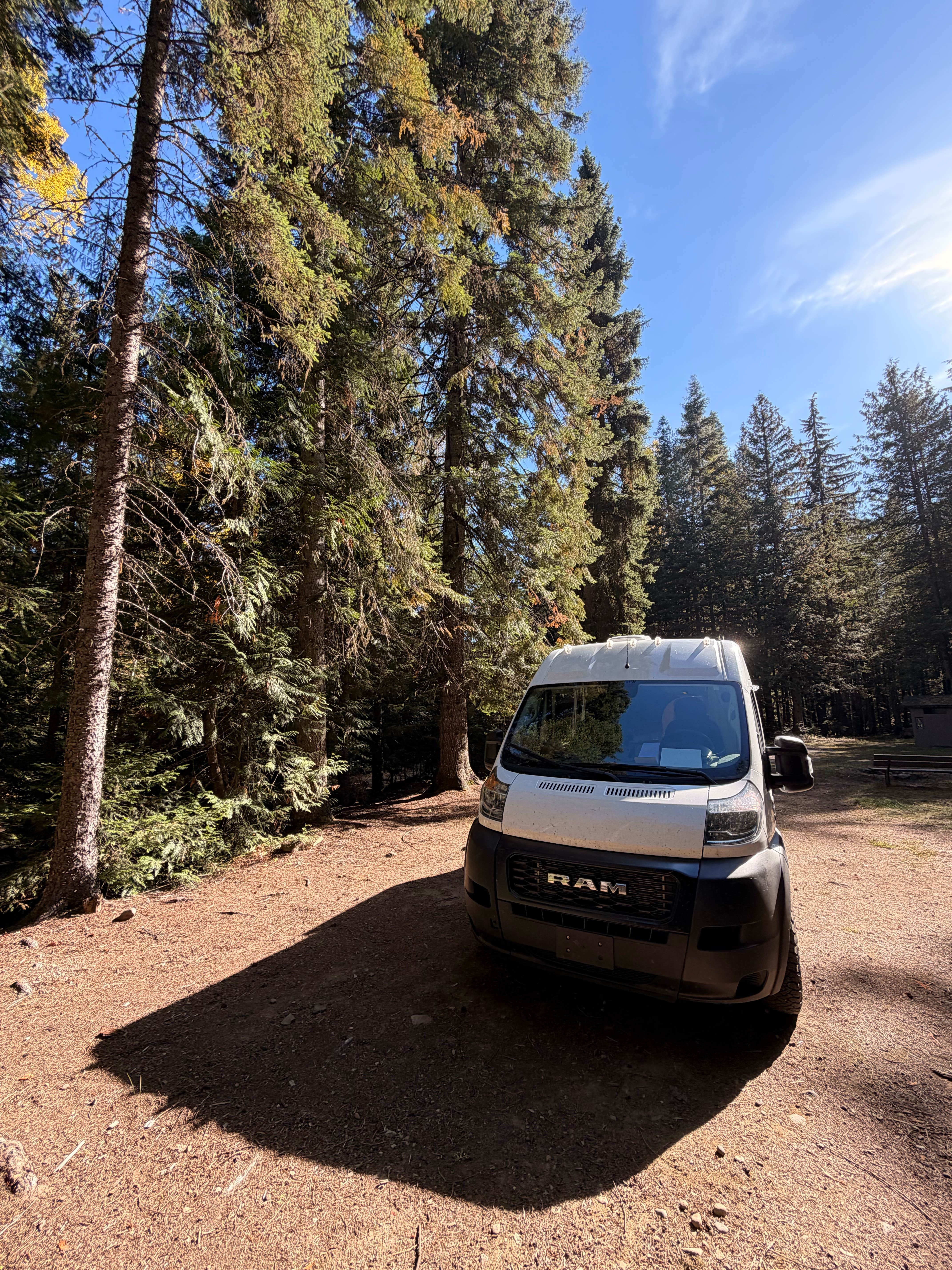 Amy W.'s photo of rv camping at Red Top Campground near Porthill, ID