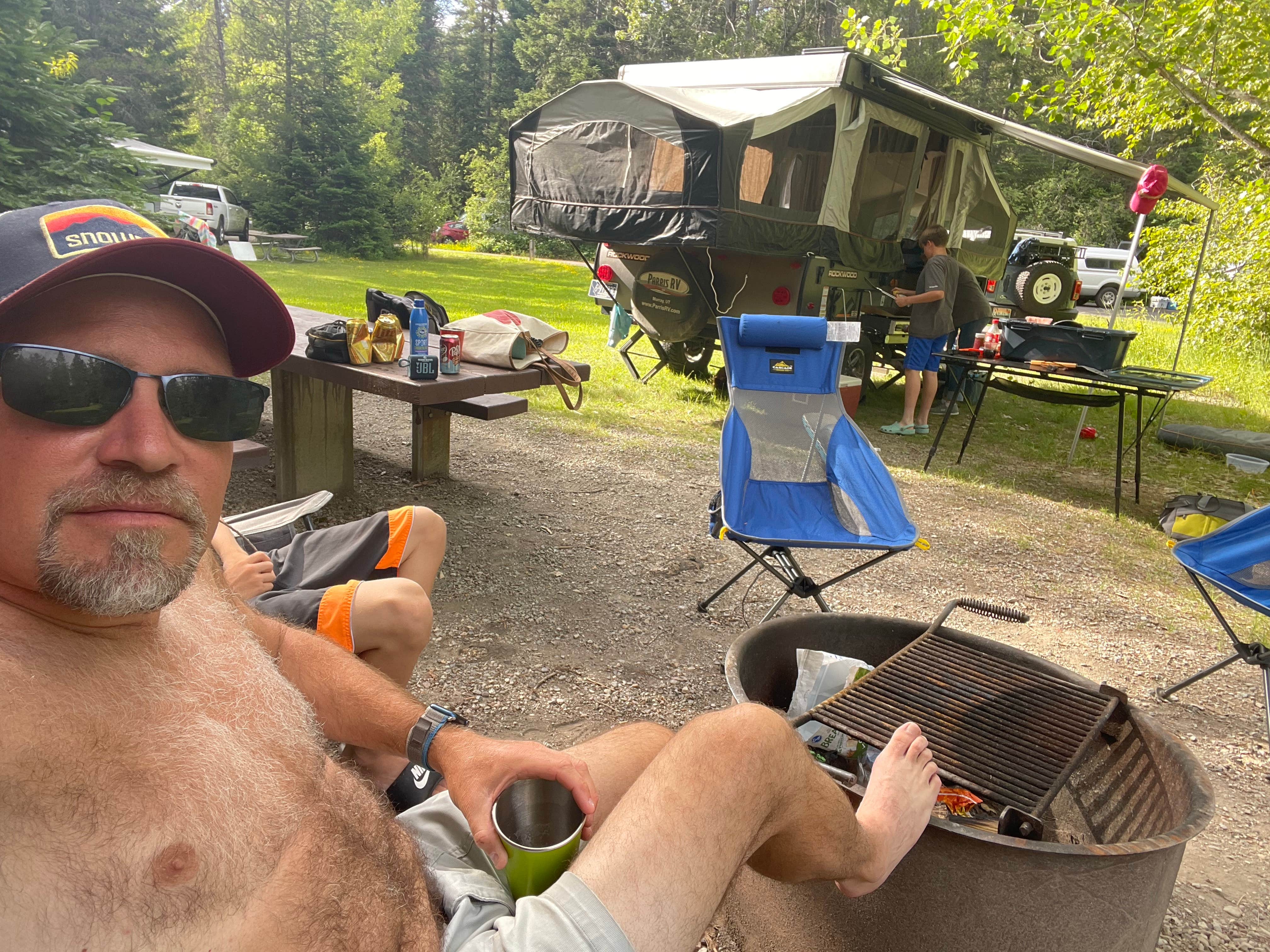 Brodie B.'s photo at Swan Lake Campground near Bigfork, MT