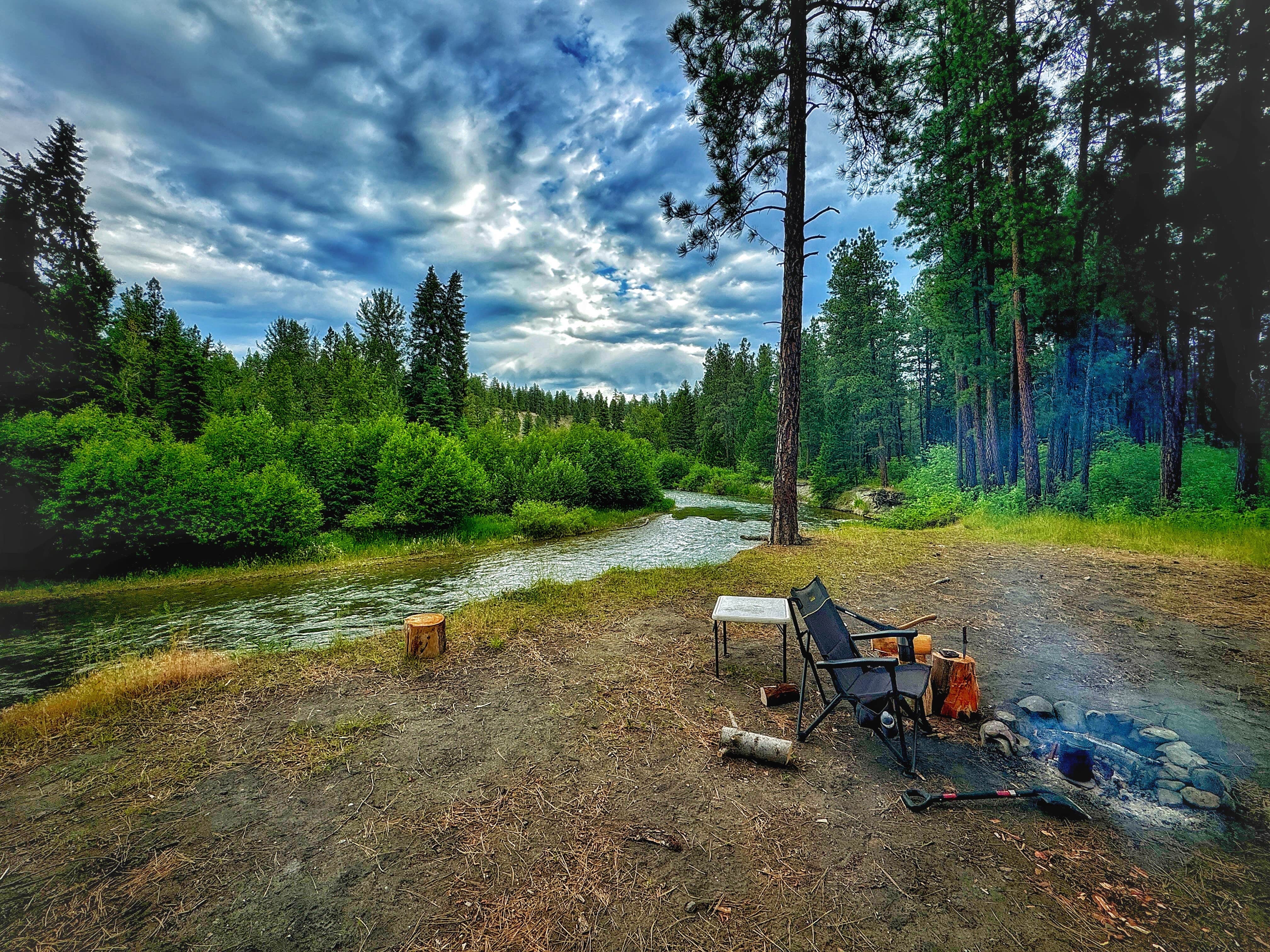 Camper-submitted photo at Tobacco River Campground near Rexford, MT