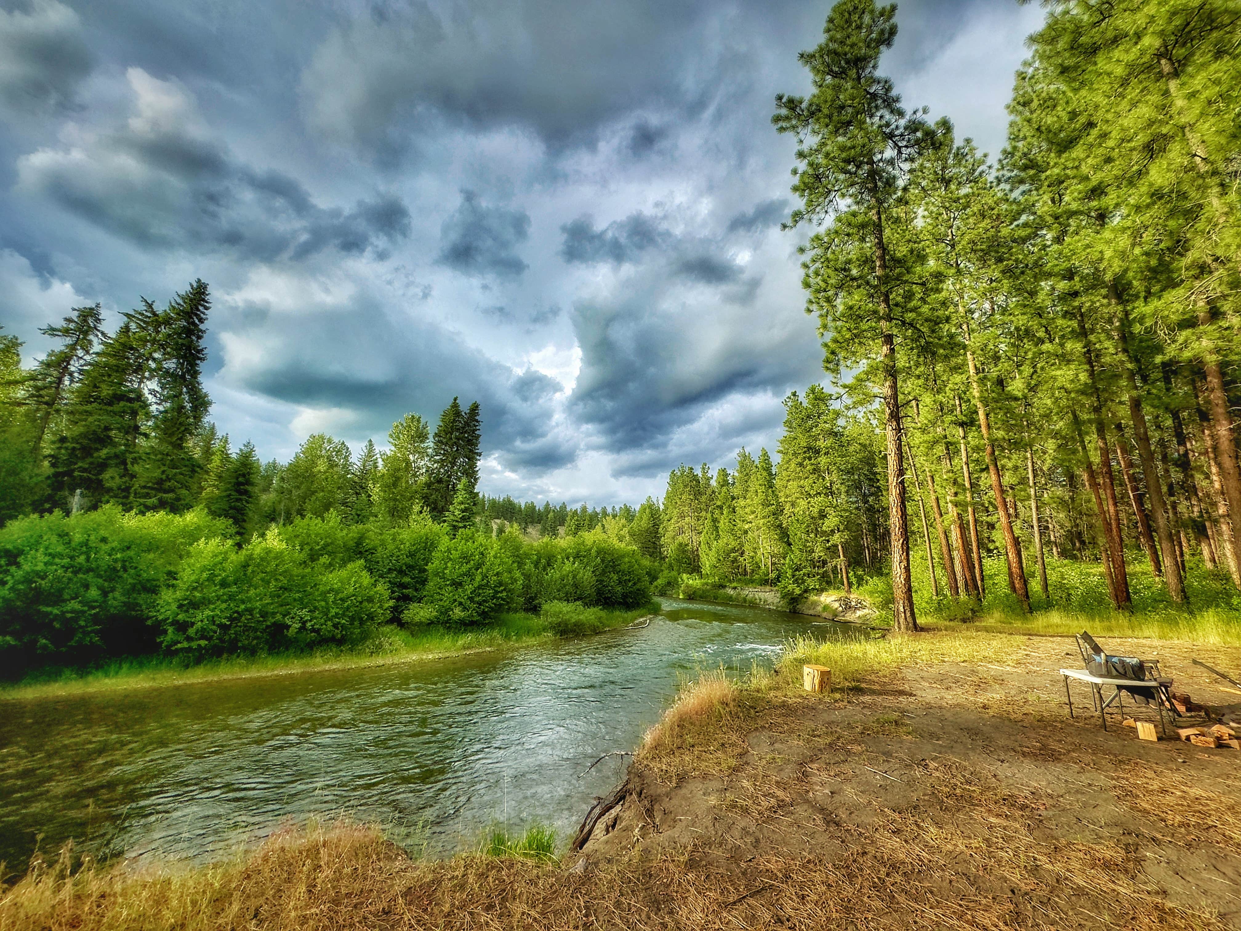 Camper-submitted photo at Tobacco River Campground near Rexford, MT